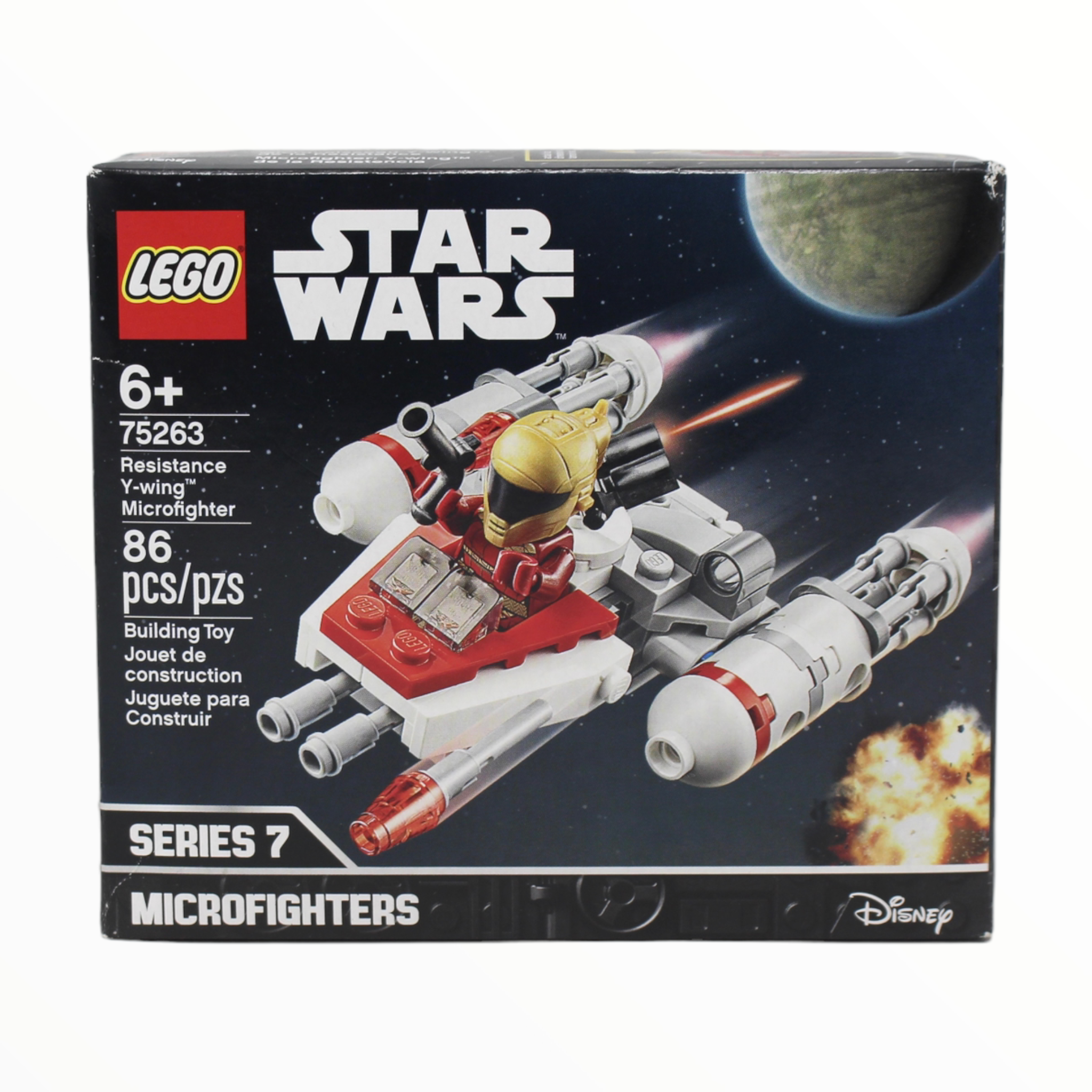 Retired Set 75263 Star Wars Resistance Y-wing Microfighter