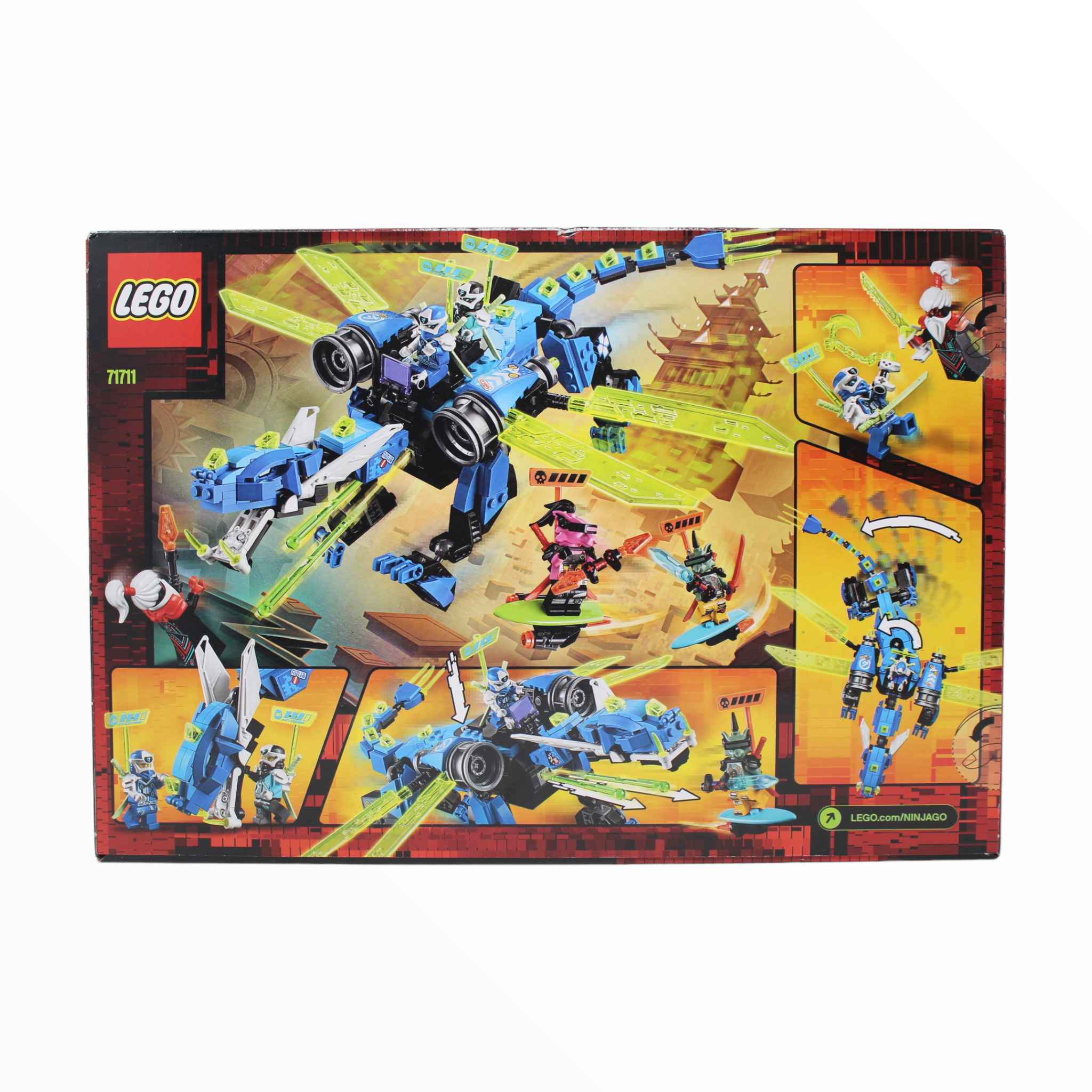 Retired Set 71711 Ninjago Jay’s Cyber Dragon