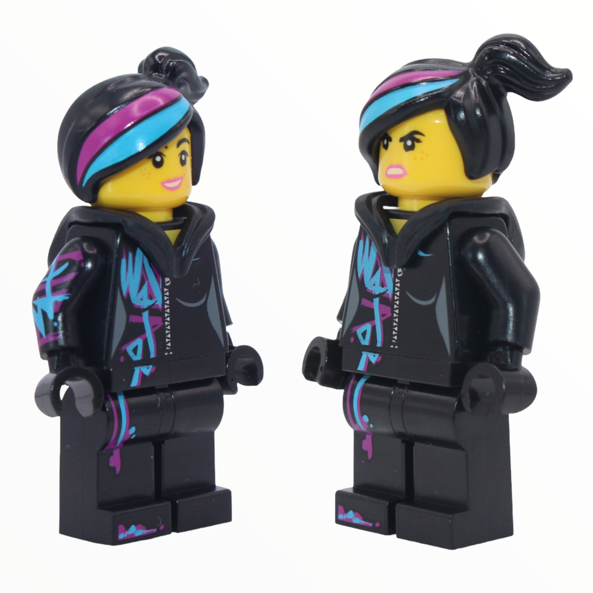 Wyldstyle open mouth smile hood piece