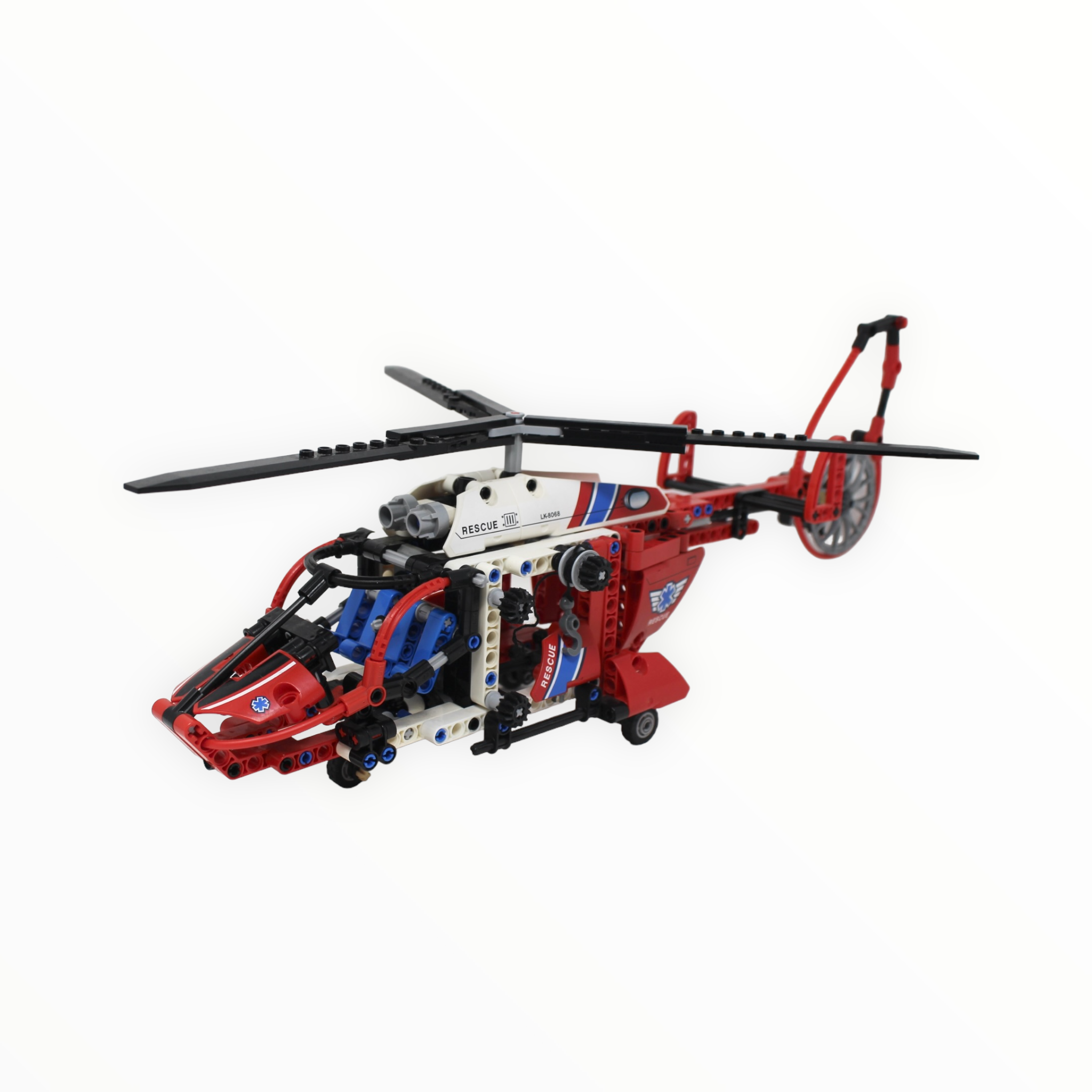 Used Set Technic Rescue Helicopter