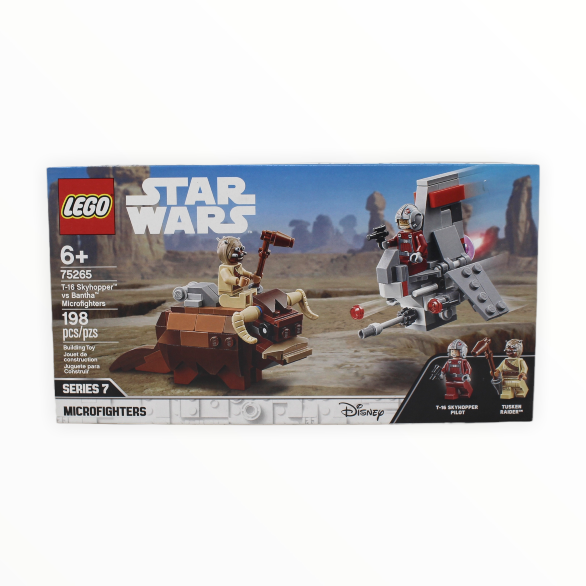 Retired Set 75265 Star Wars T-16 Skyhopper vs Bantha Microfighter
