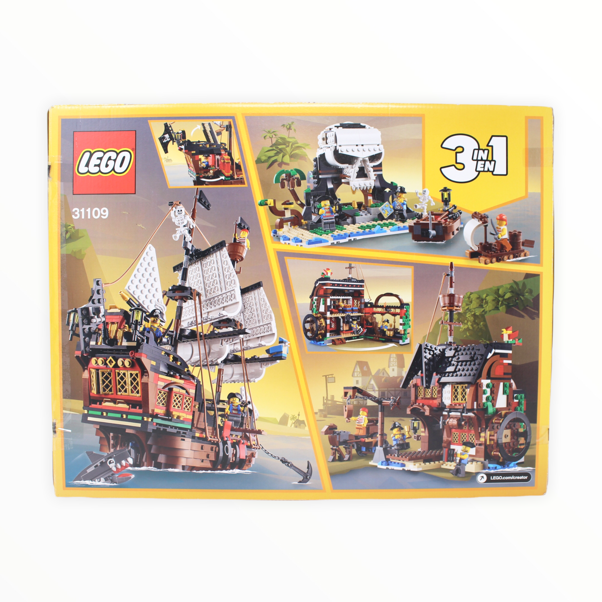 Certified Used Set 31109 Creator Pirate Ship