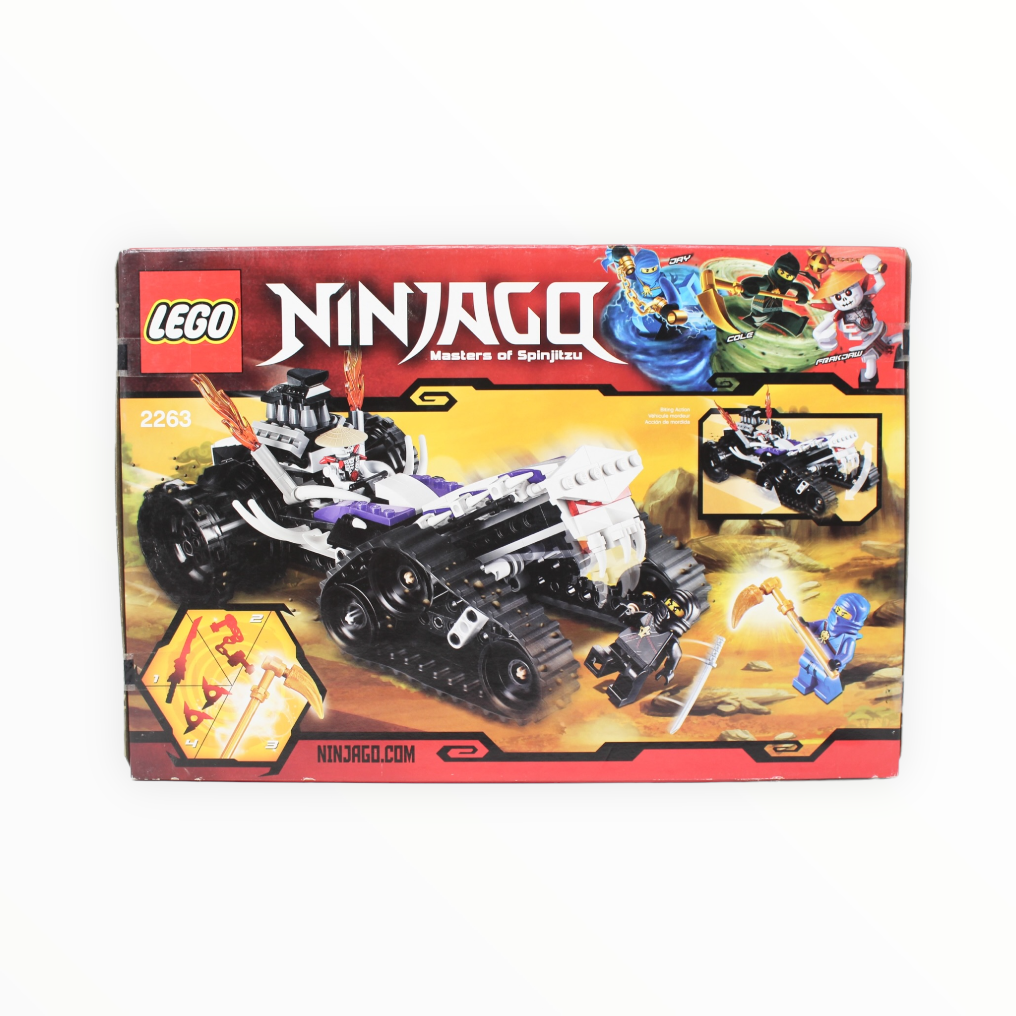 Retired Set 2263 Ninjago Turbo Shredder