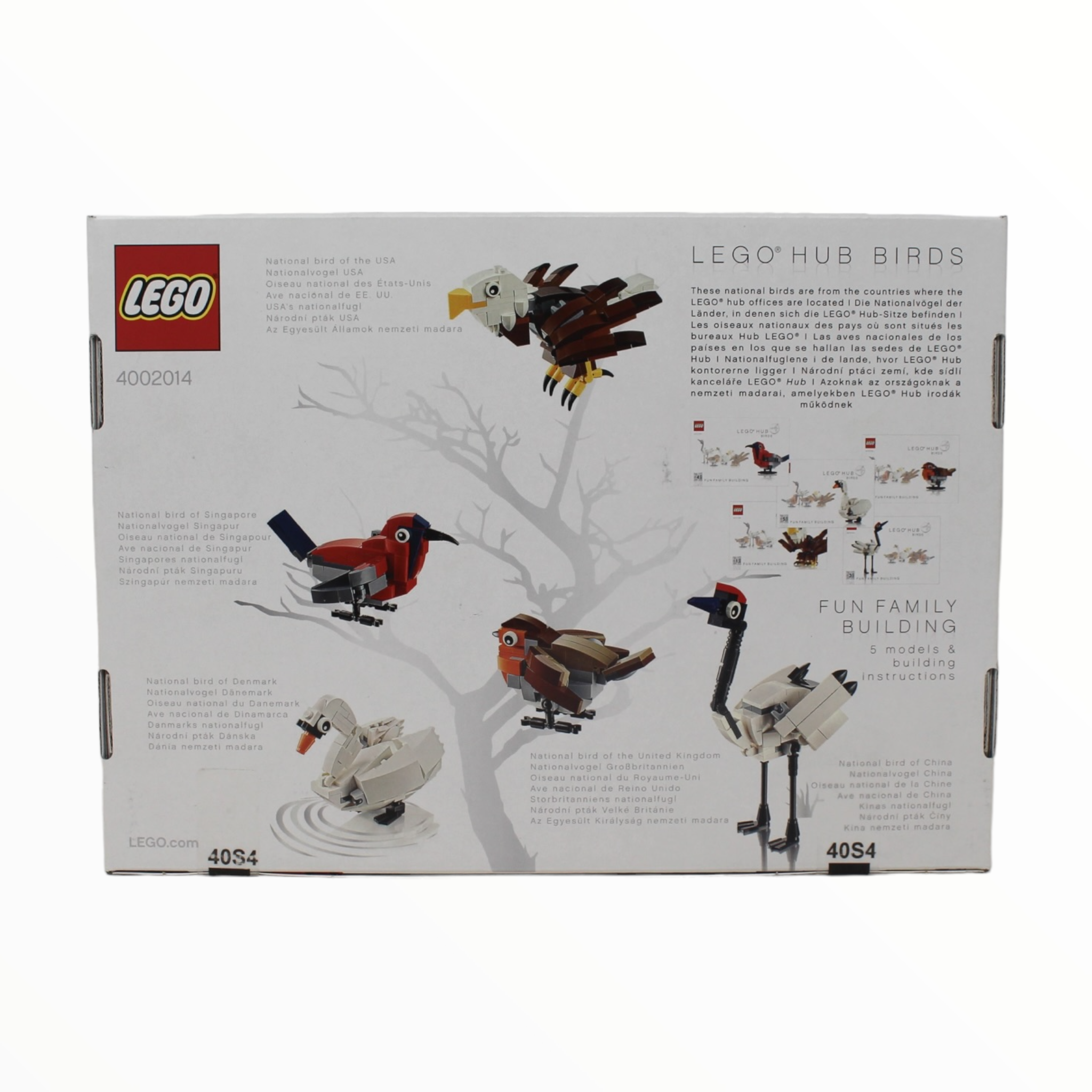 Retired Set 4002014 LEGO Employee Exclusive: LEGO Hub Birds (2014)