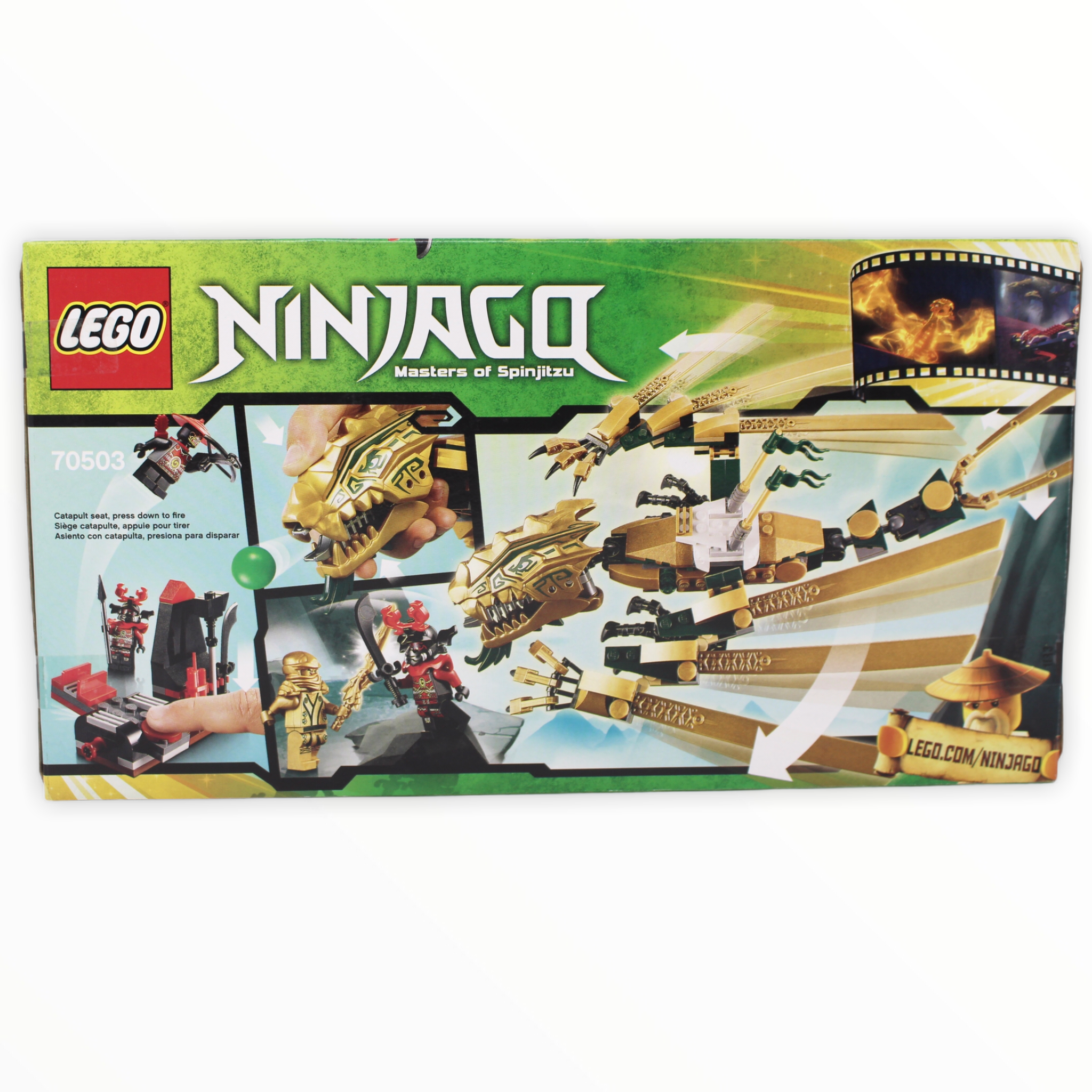 Retired Set 70503 Ninjago The Golden Dragon