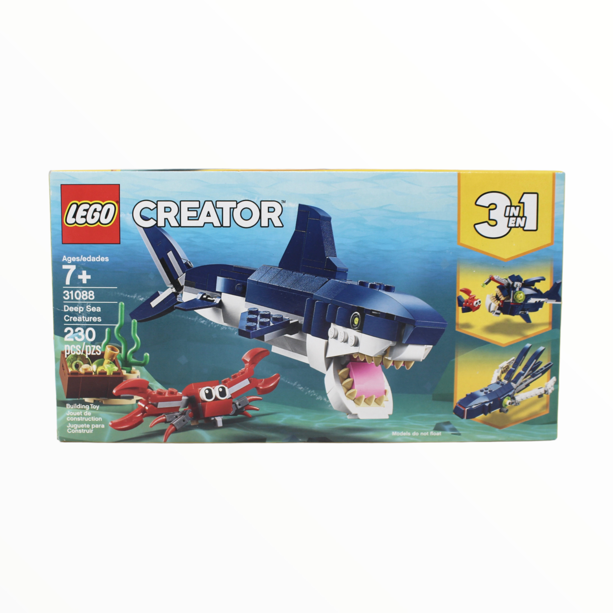Certified Used Set 31088 Creator Deep Sea Creatures
