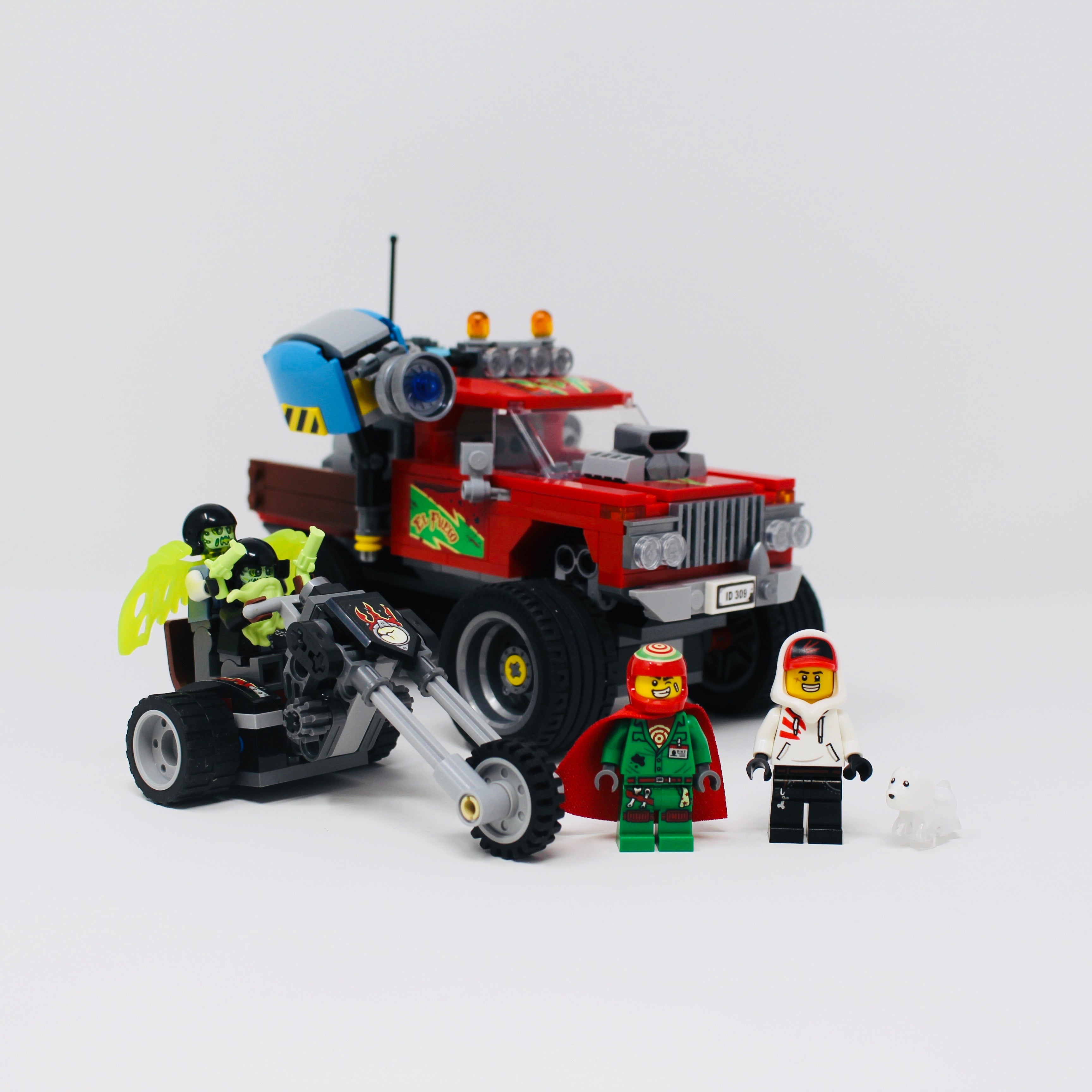 Used Set 70421 Hidden Side El Fuego’s Stunt Truck