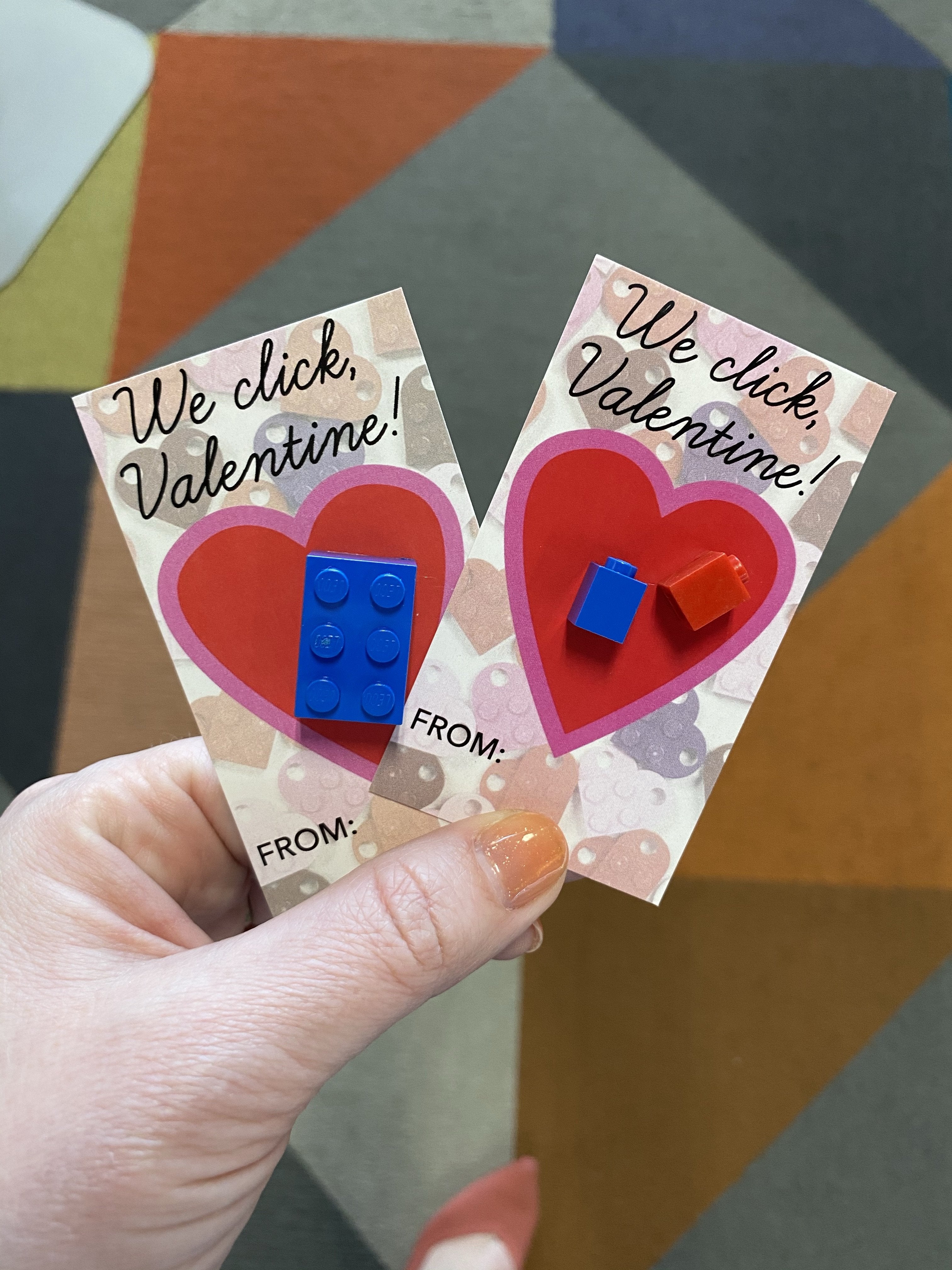 Bricks & Minifigs Valentines
