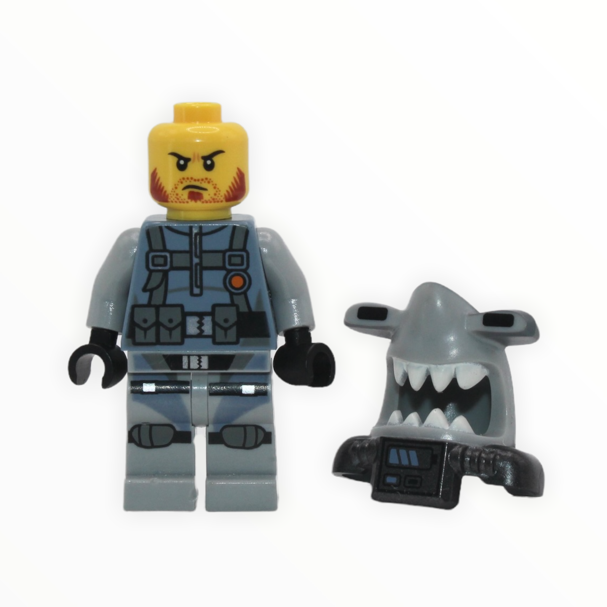 Shark Army Hammer Head (dark red beard)