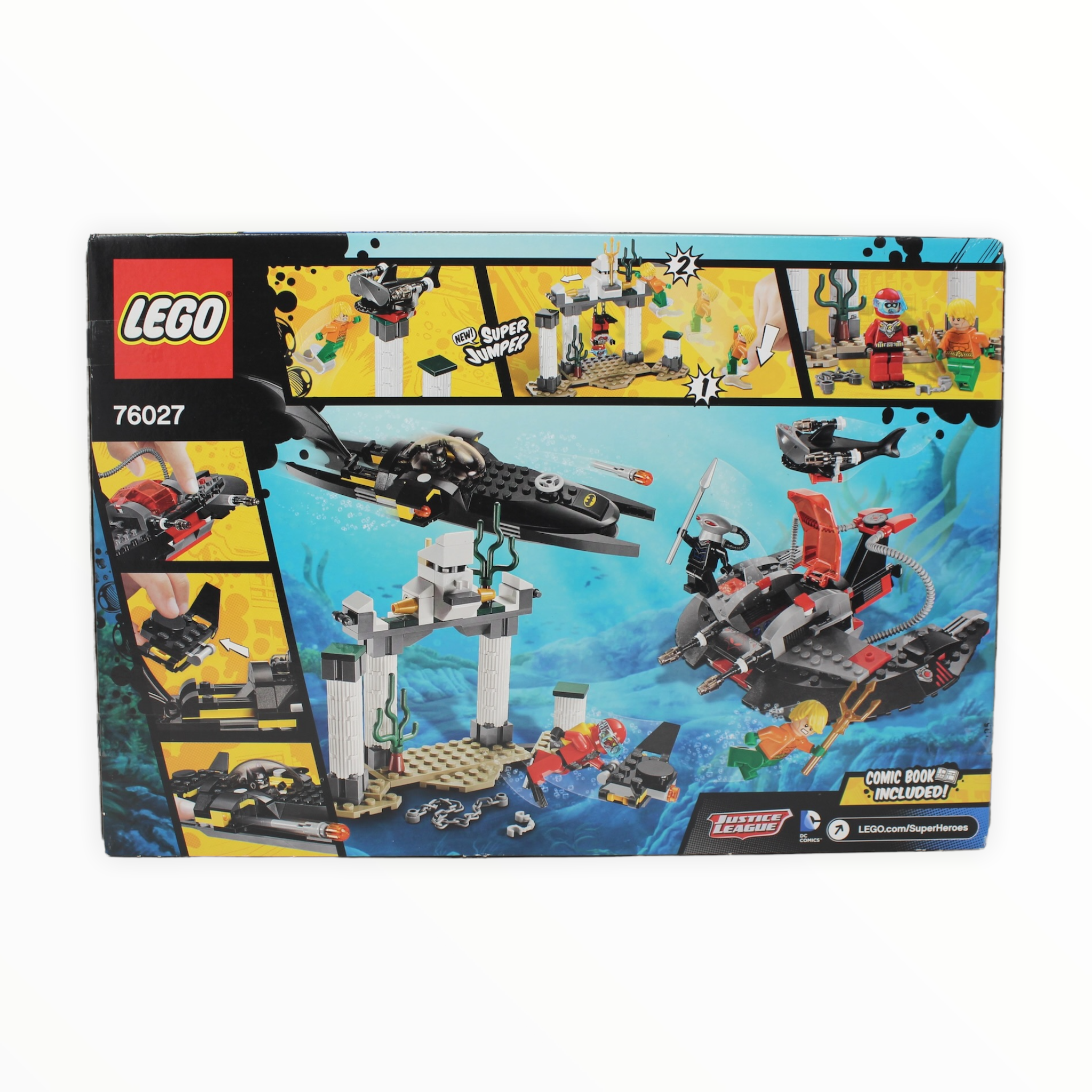 Retired Set 76027 DC Super Heroes Black Manta Deep Sea Strike
