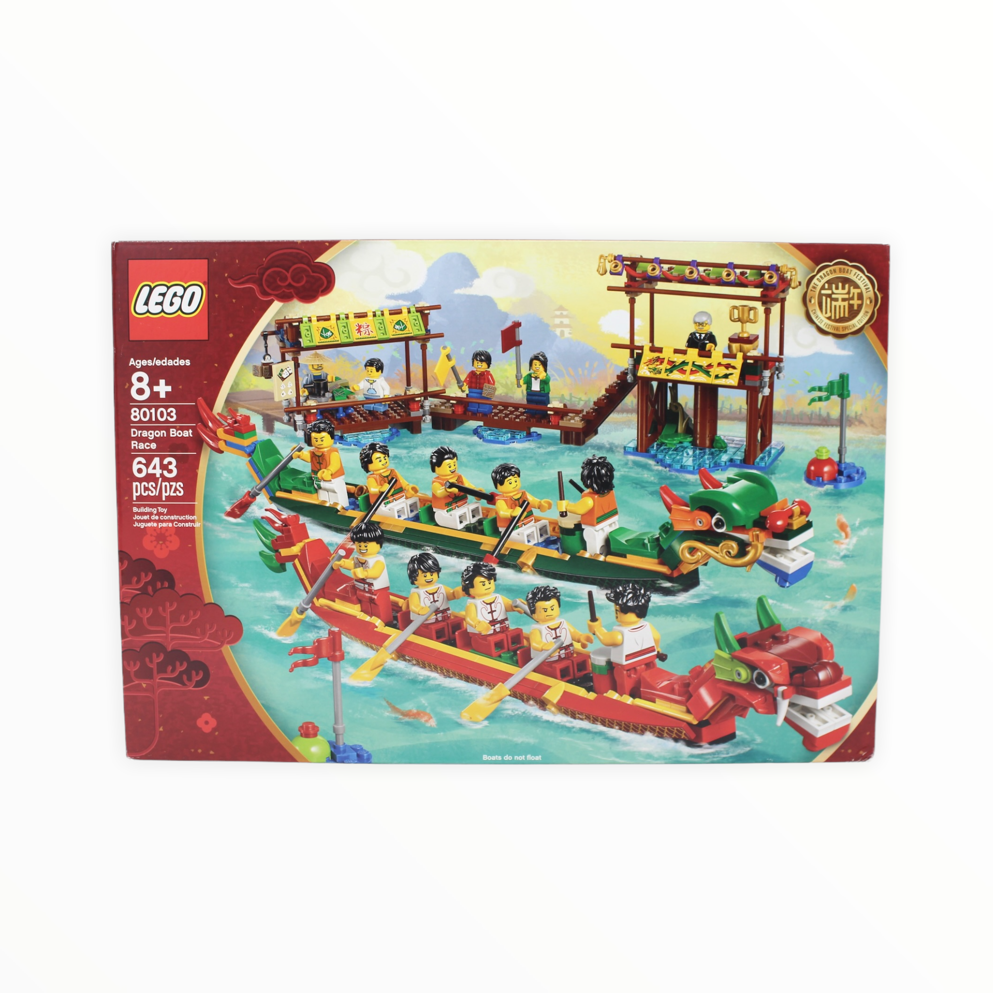 Retired Set 80103 LEGO Dragon Race Boat
