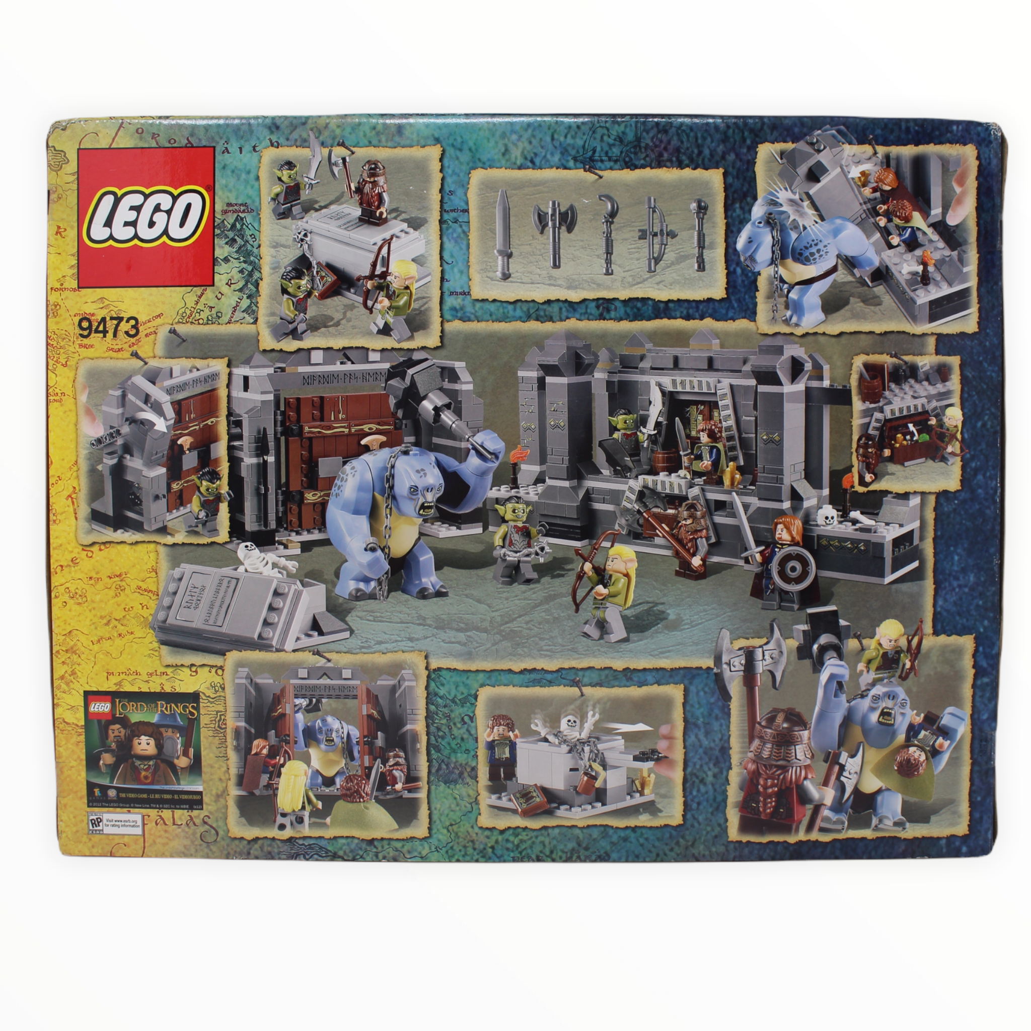 Retired Set 9473 The Lord of the Rings The Mines of Moria