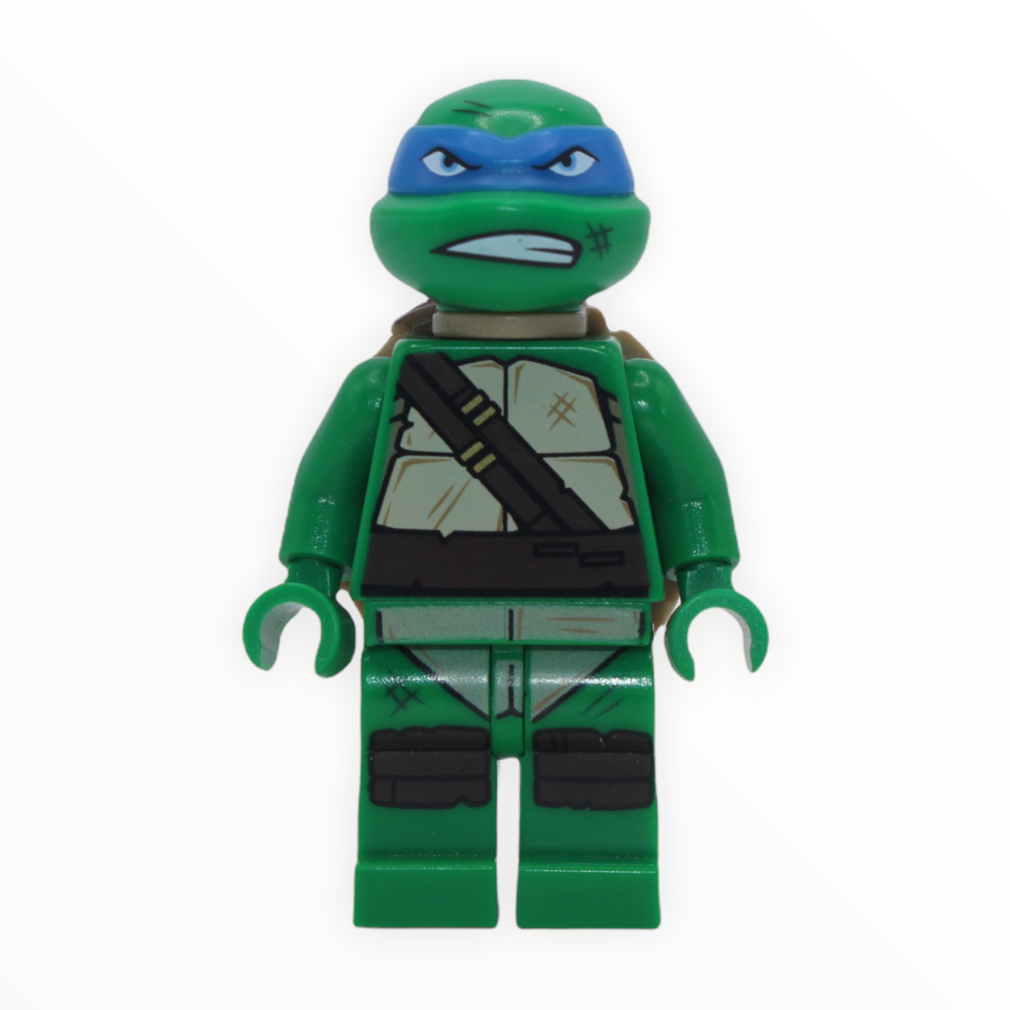 Leonardo (2012 TMNT, gritted teeth, smudges)