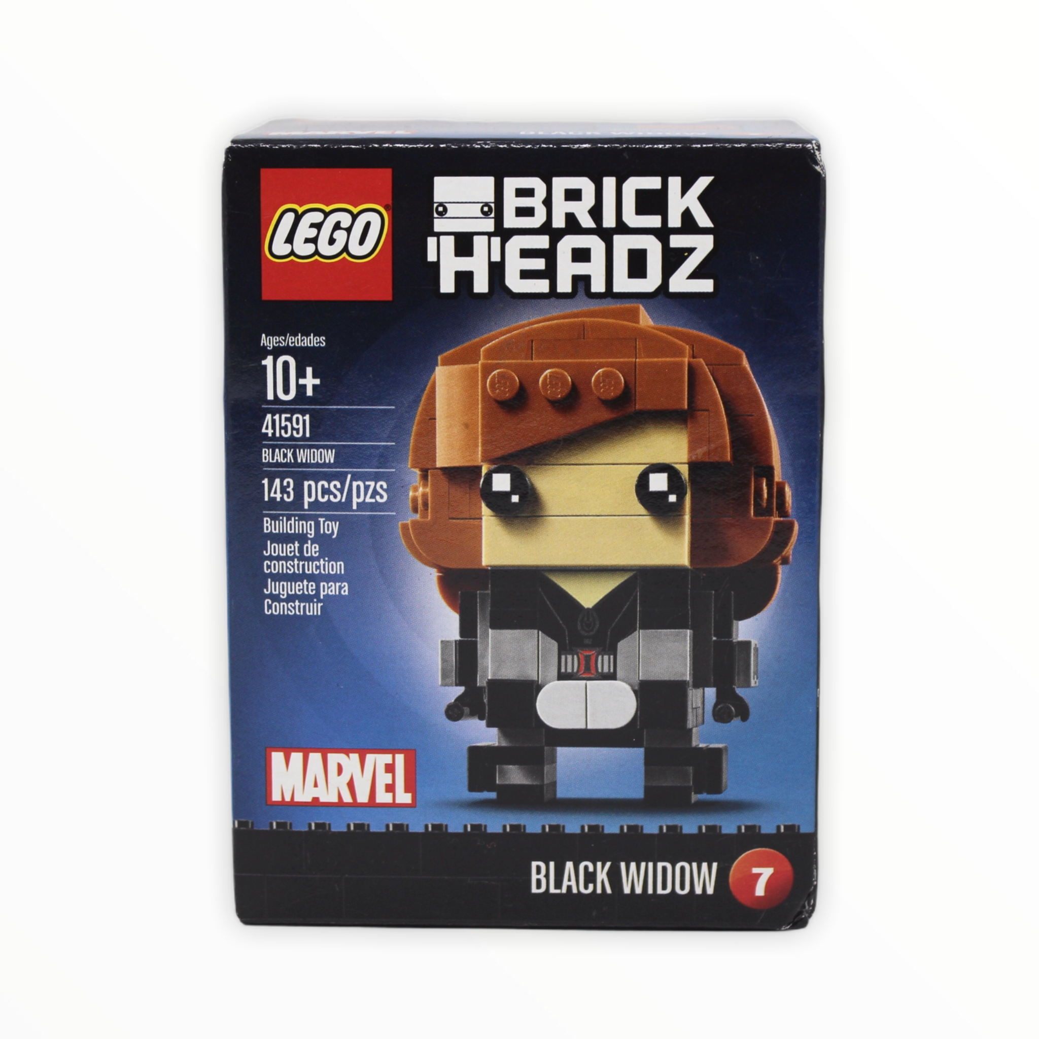 Retired Set 41591 Marvel BrickHeadz Black Widow