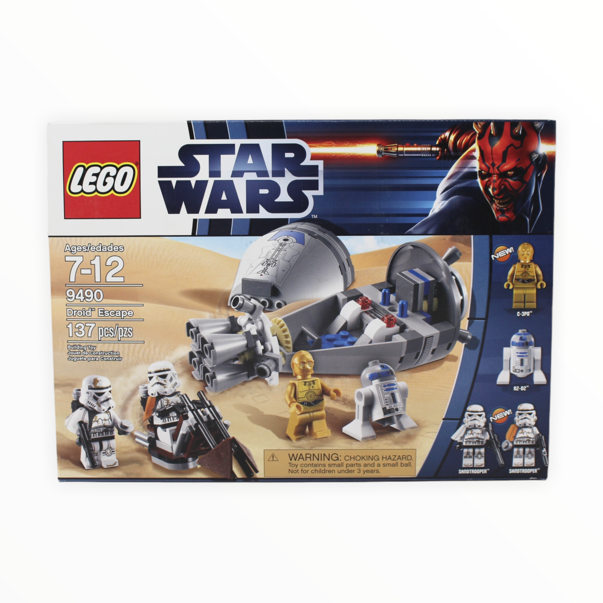 Retired Set 9490 Star Wars Droid Escape