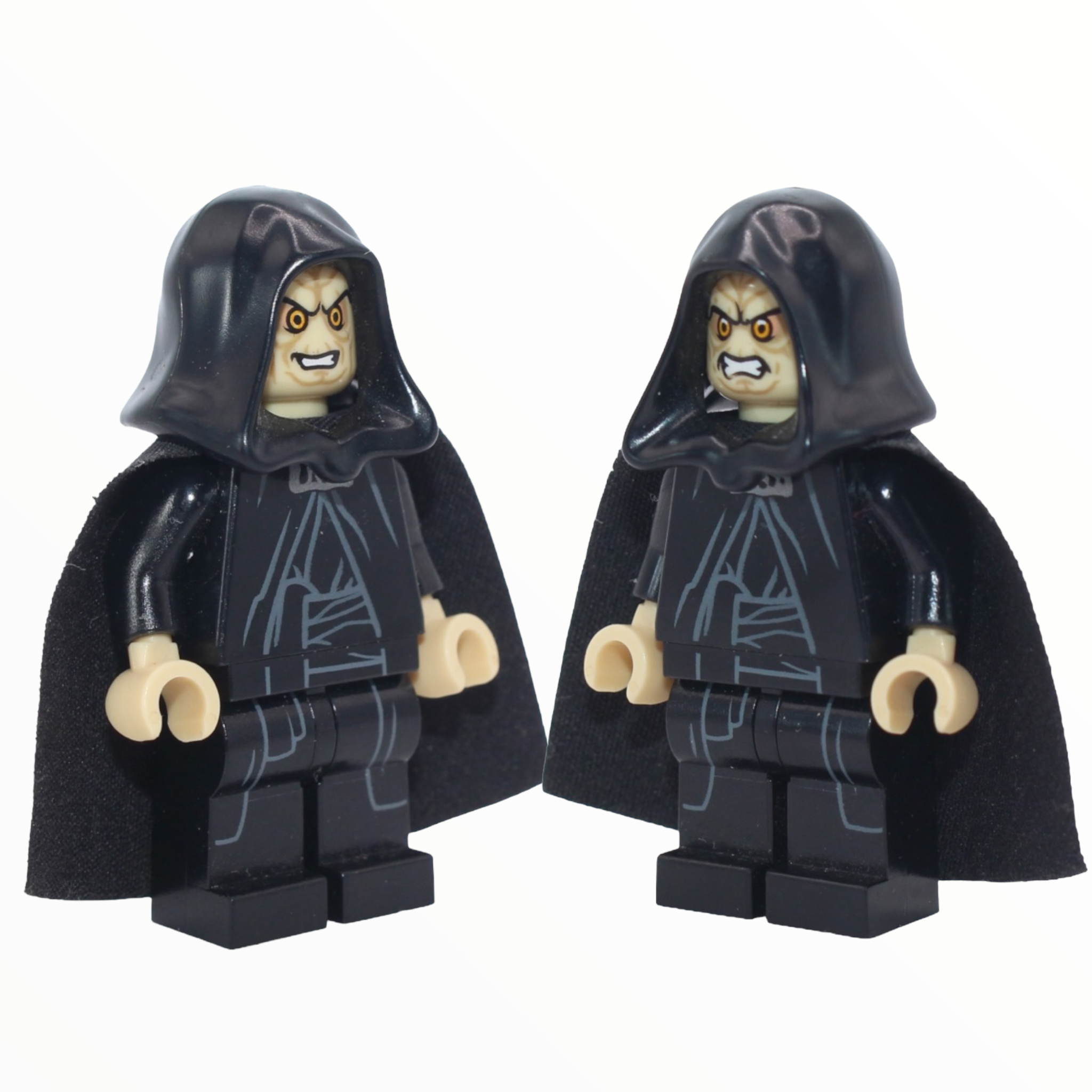 Emperor Palpatine (tan hands and head, angry / evil smile head, 2014)