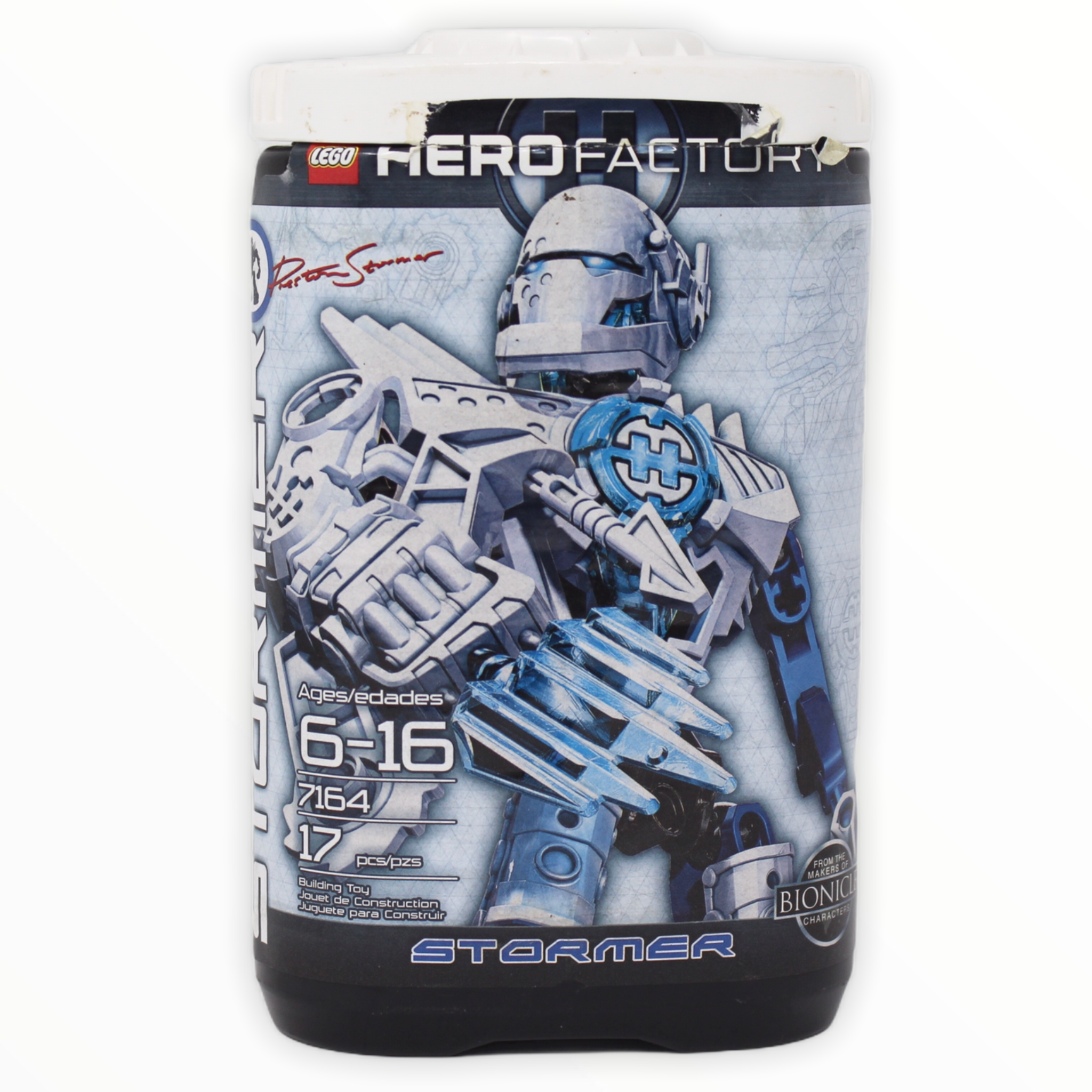 Certified Used Set 7164 Hero Factory Preston Stormer