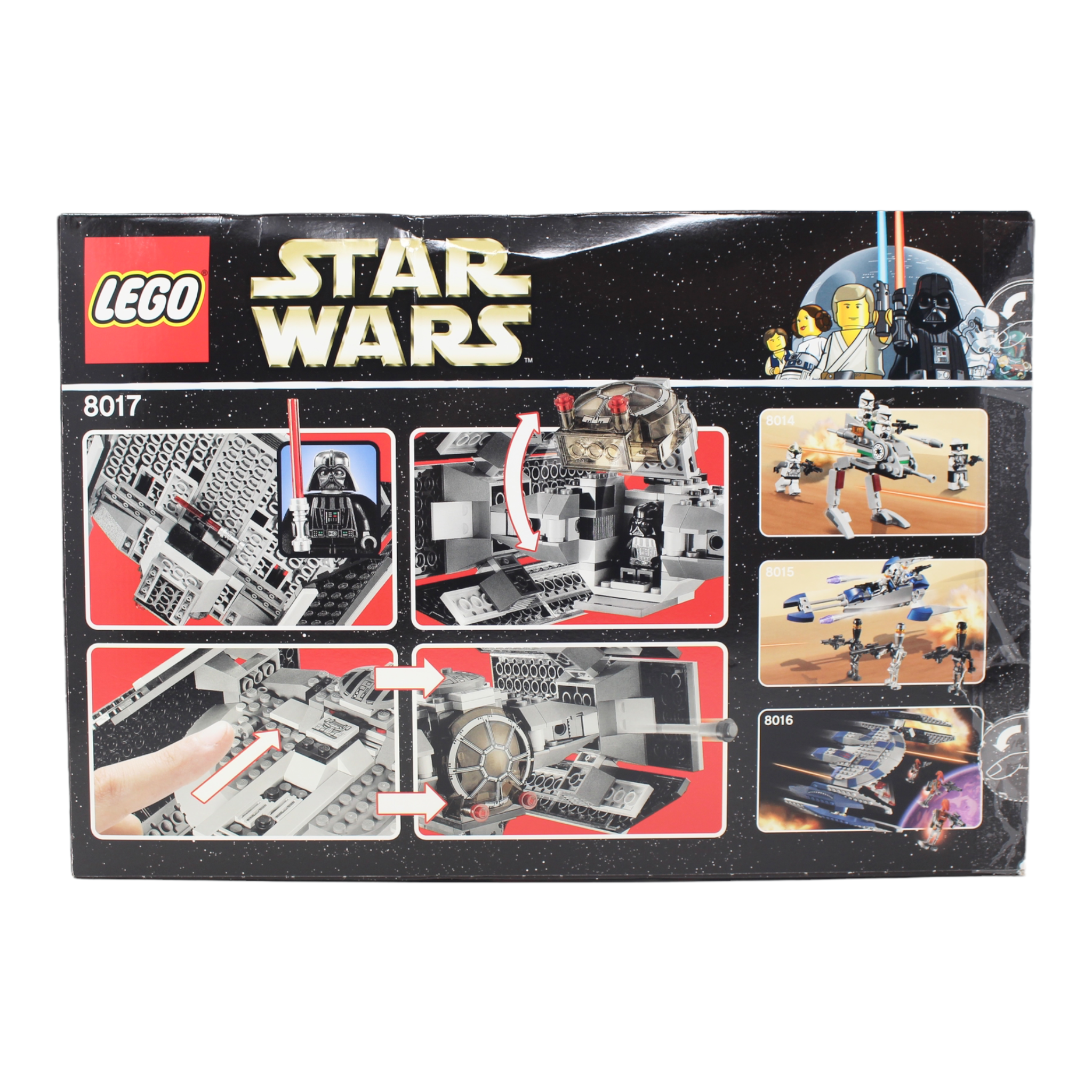 Certified Used Set 8017 Star Wars Darth Vader’s TIE Fighter