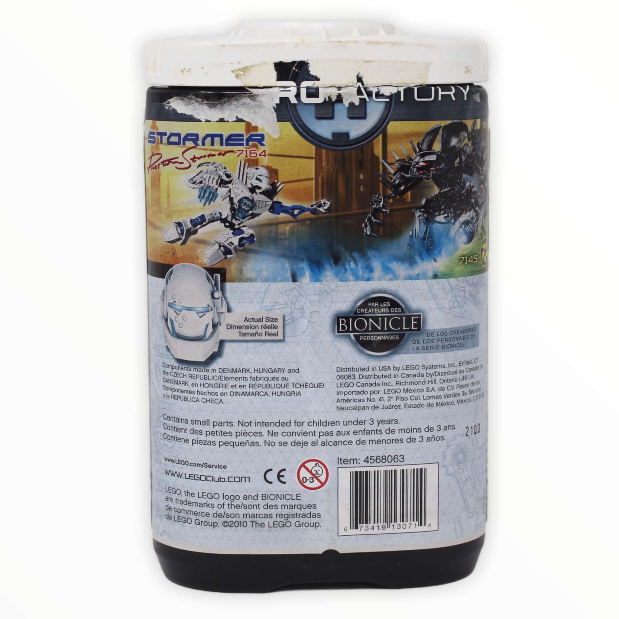 Certified Used Set 7164 Hero Factory Preston Stormer