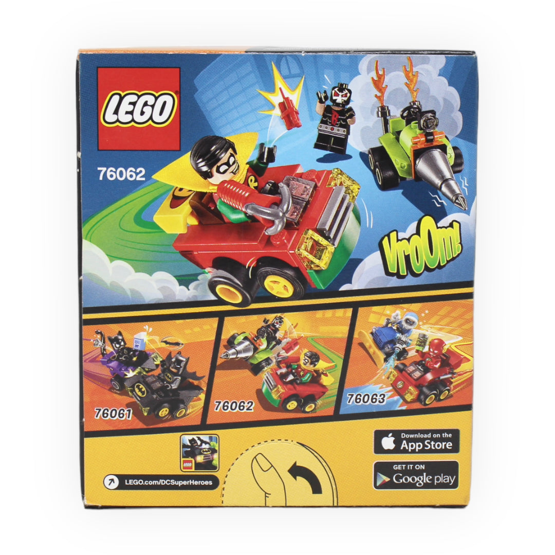 Retired Set 76062 DC Super Heroes Mighty Micros: Robin vs. Bane