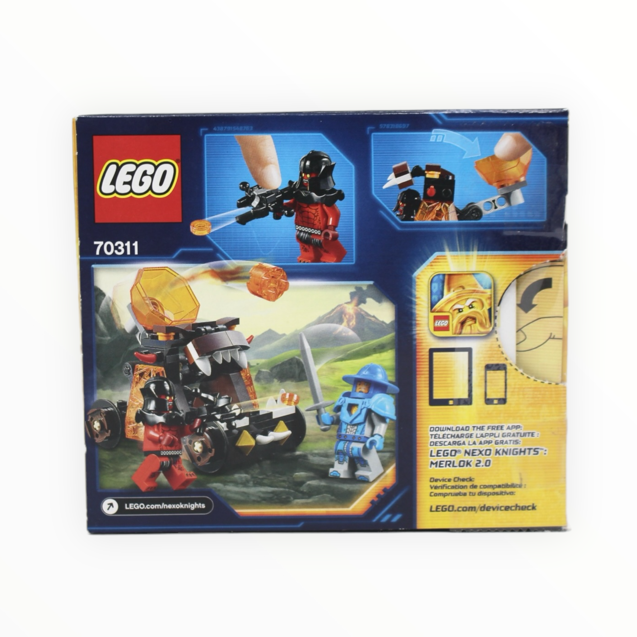 Certified Used Set 70311 Nexo Knights Chaos Catapult