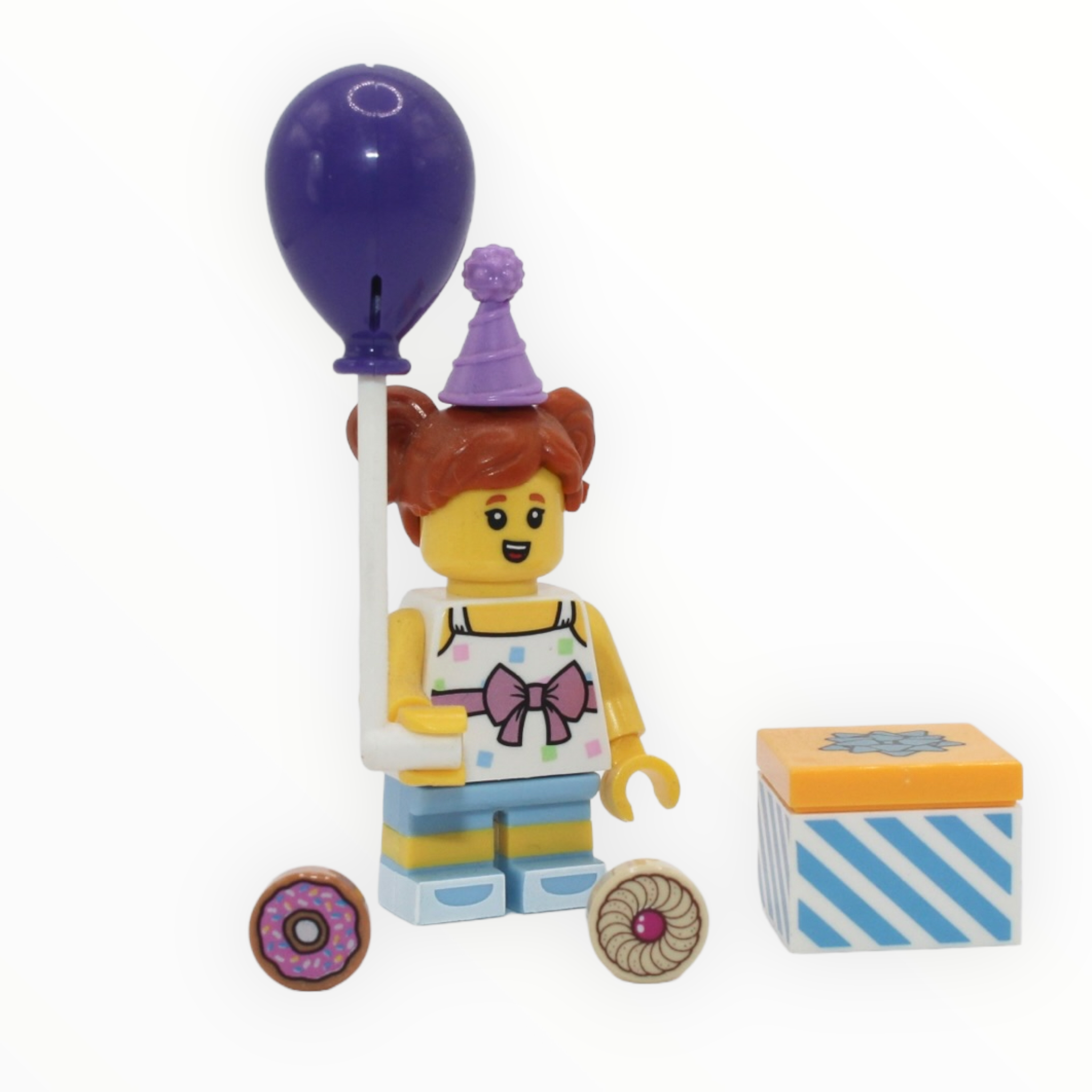 Rodet saltet højttaler LEGO Series 18: Birthday Party Girl