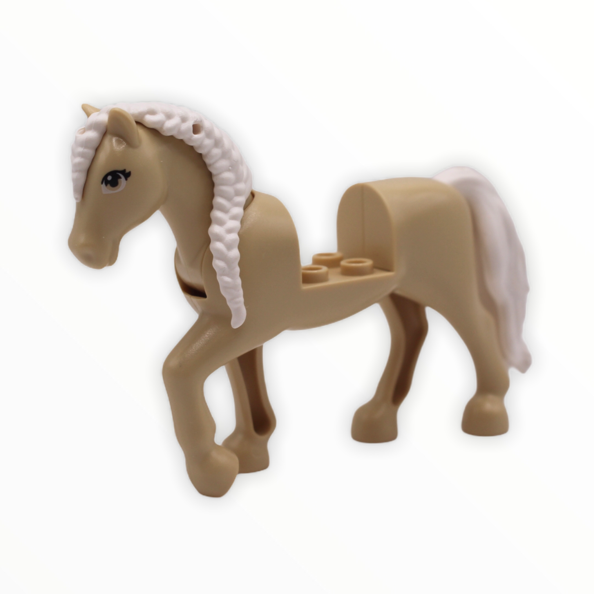 Tan Horse with White Braided Mane (Friends, 2021)