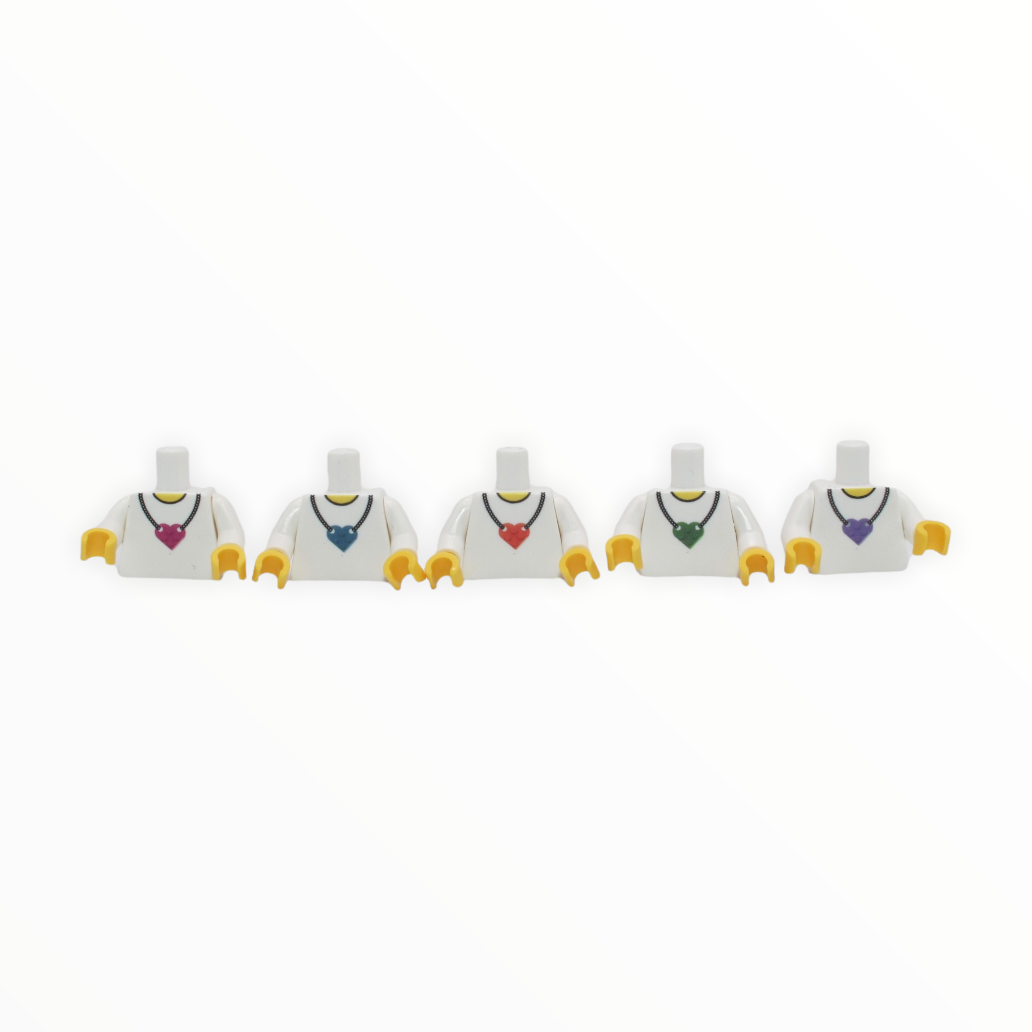 Bricks & Minifigs Anaheim 2022 Anniversary Heart Necklace Minifigure