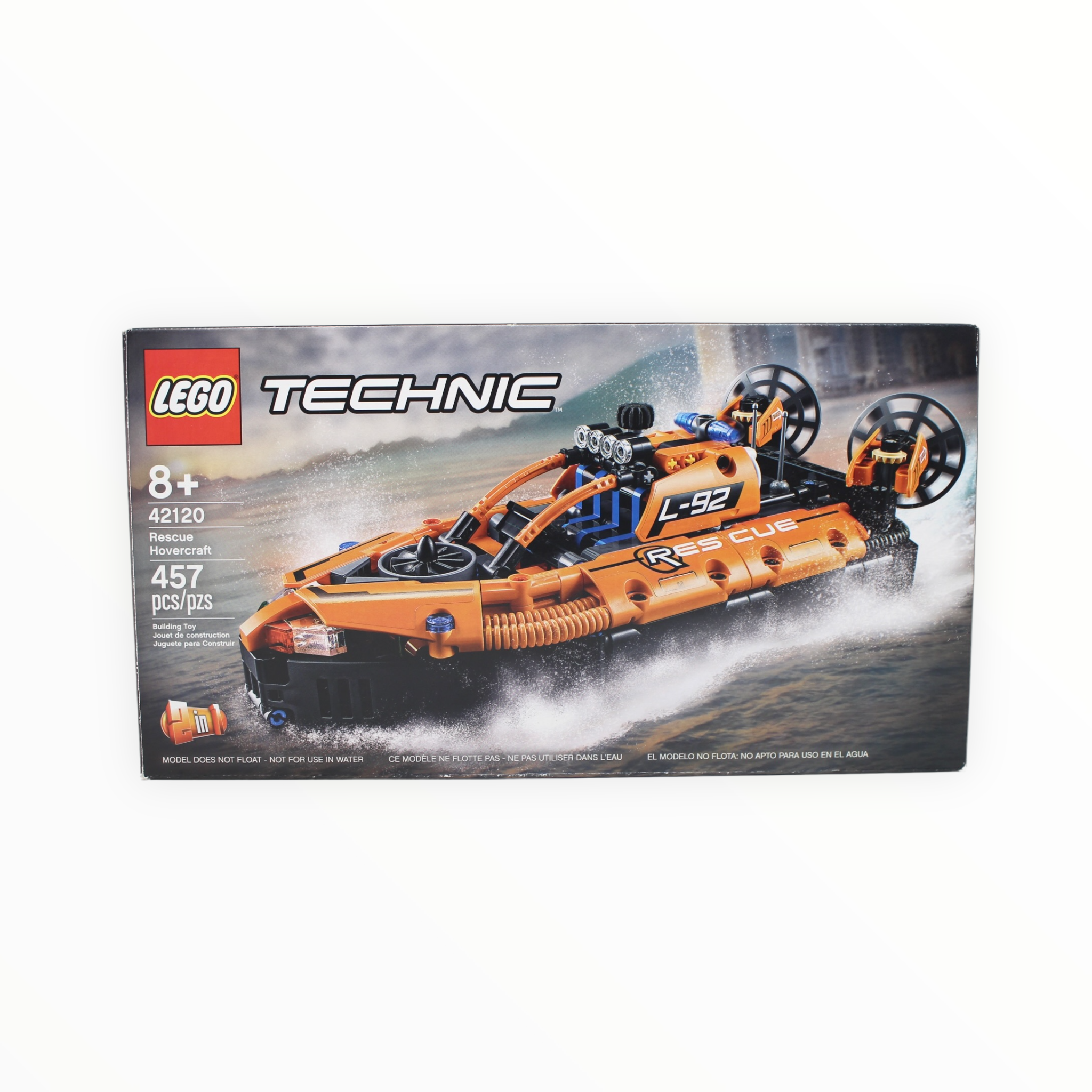 Certified Used Set 42120 Technic Rescue Hovercraft