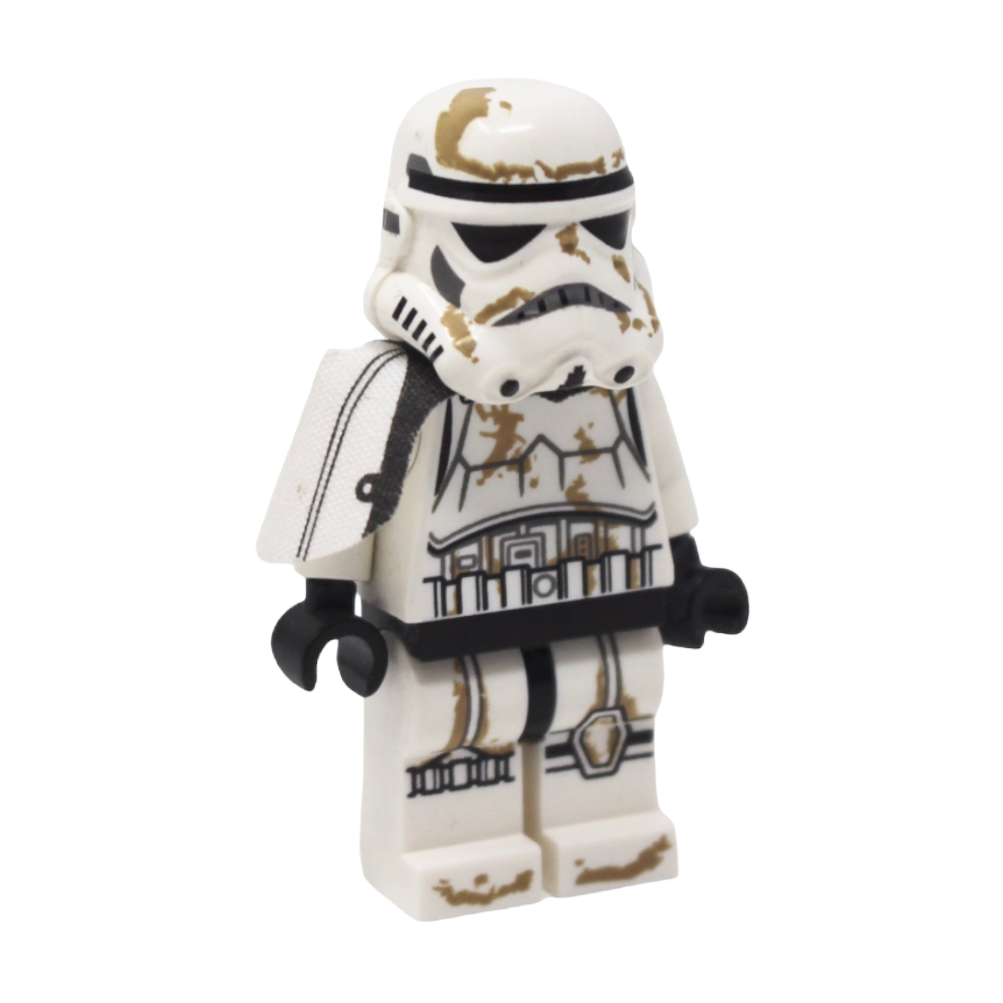 Sandtrooper (white pauldron, dirt stain, helmet with dotted mouth, 2012)