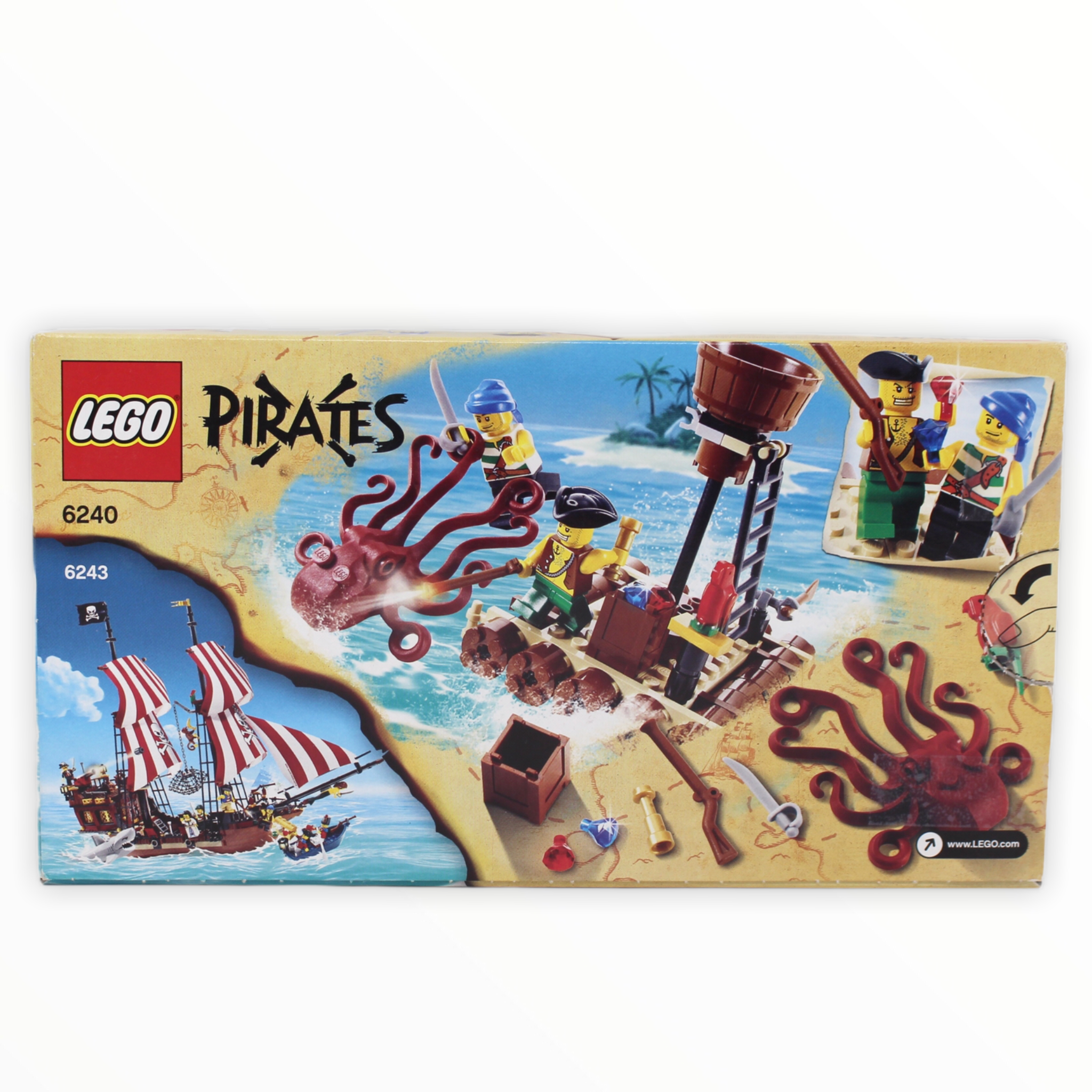 Certified Used Set 6240 Pirates Kraken Attackin