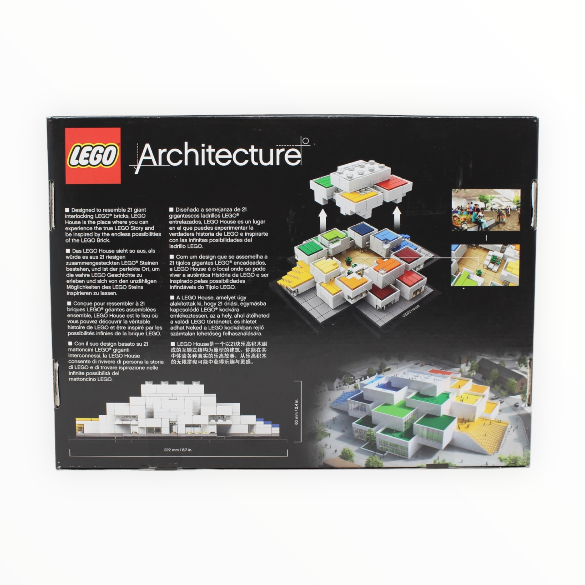 Retired Set 21037 Architecture LEGO House - Billund, Denmark