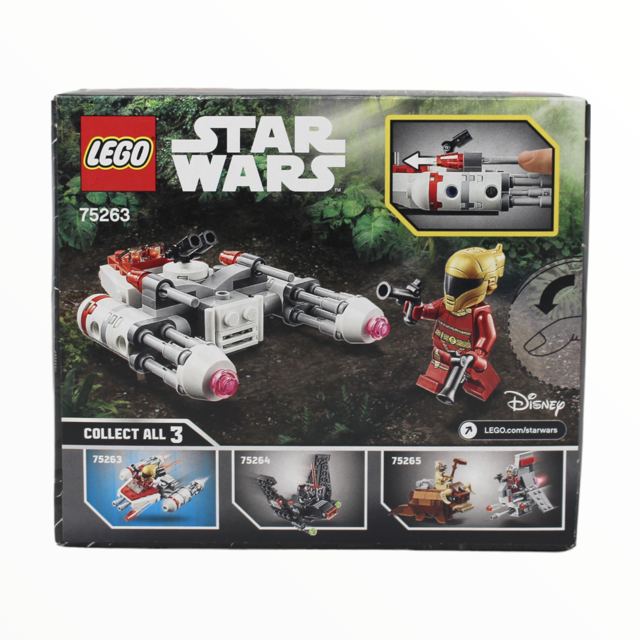Retired Set 75263 Star Wars Resistance Y-wing Microfighter