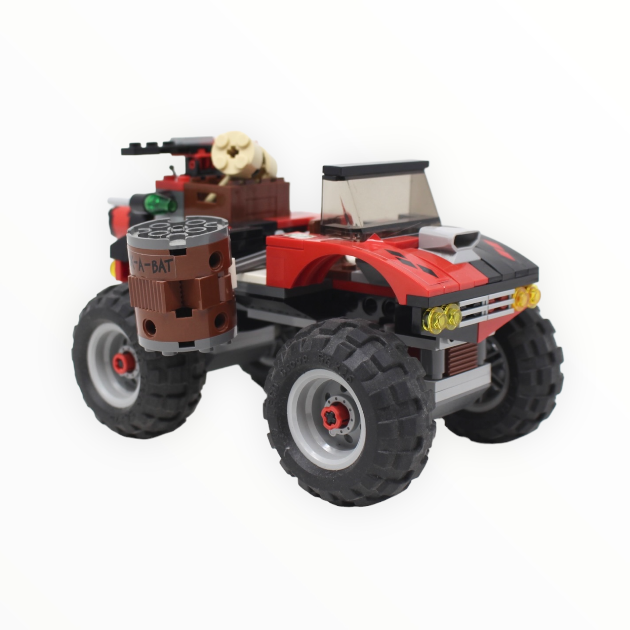 Used Set 7886 Batman The Batcycle: Harley Quinn's Hammer Truck