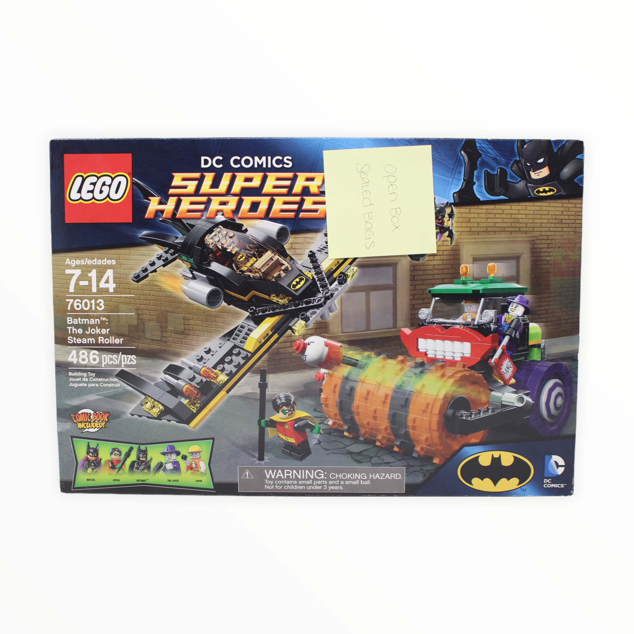 Certified Used Set 76013 DC Super Heroes Batman: The Joker Steam Roller
