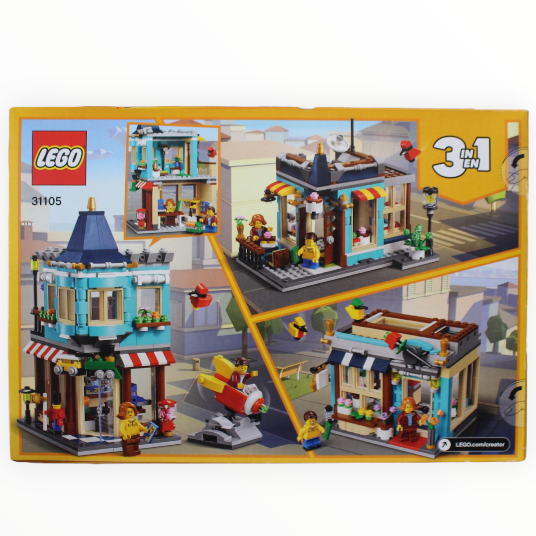 Retired Set 31105 Creator Townhouse Toy Store