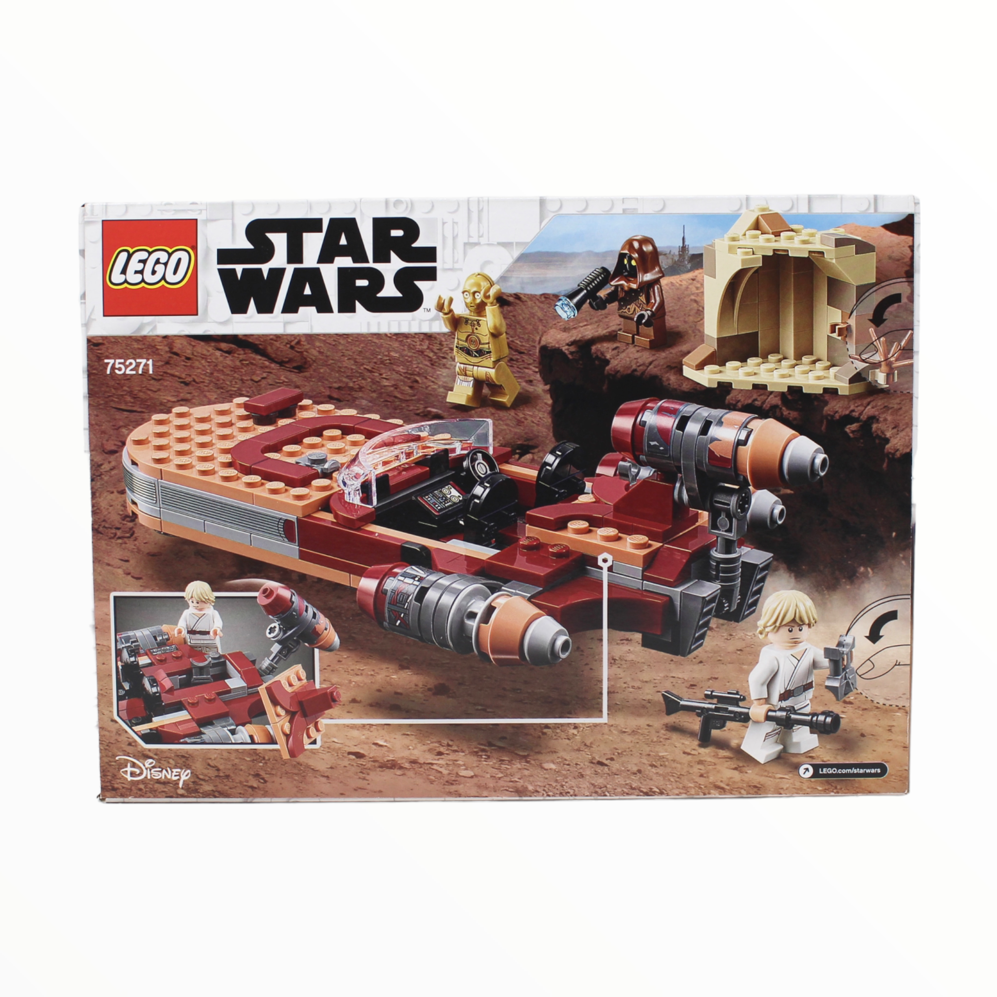 Retired Set 75271 Star Wars Luke Skywalker’s Landspeeder