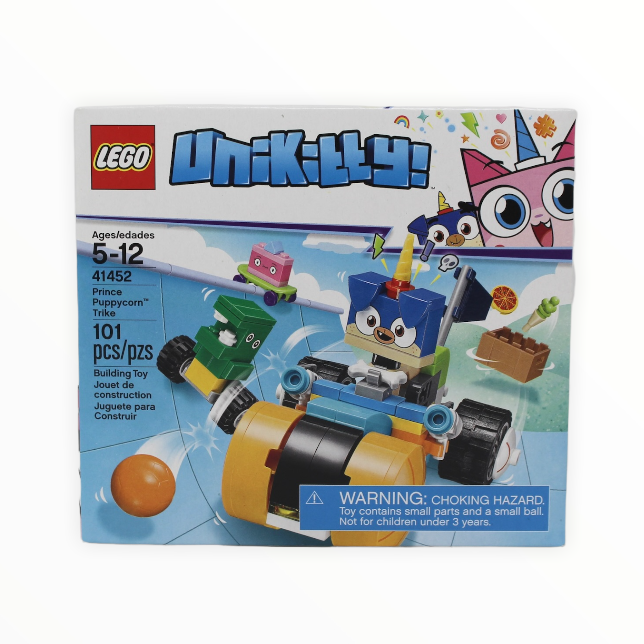 Retired Set 41452 Unikitty Prince Puppycorn Trike