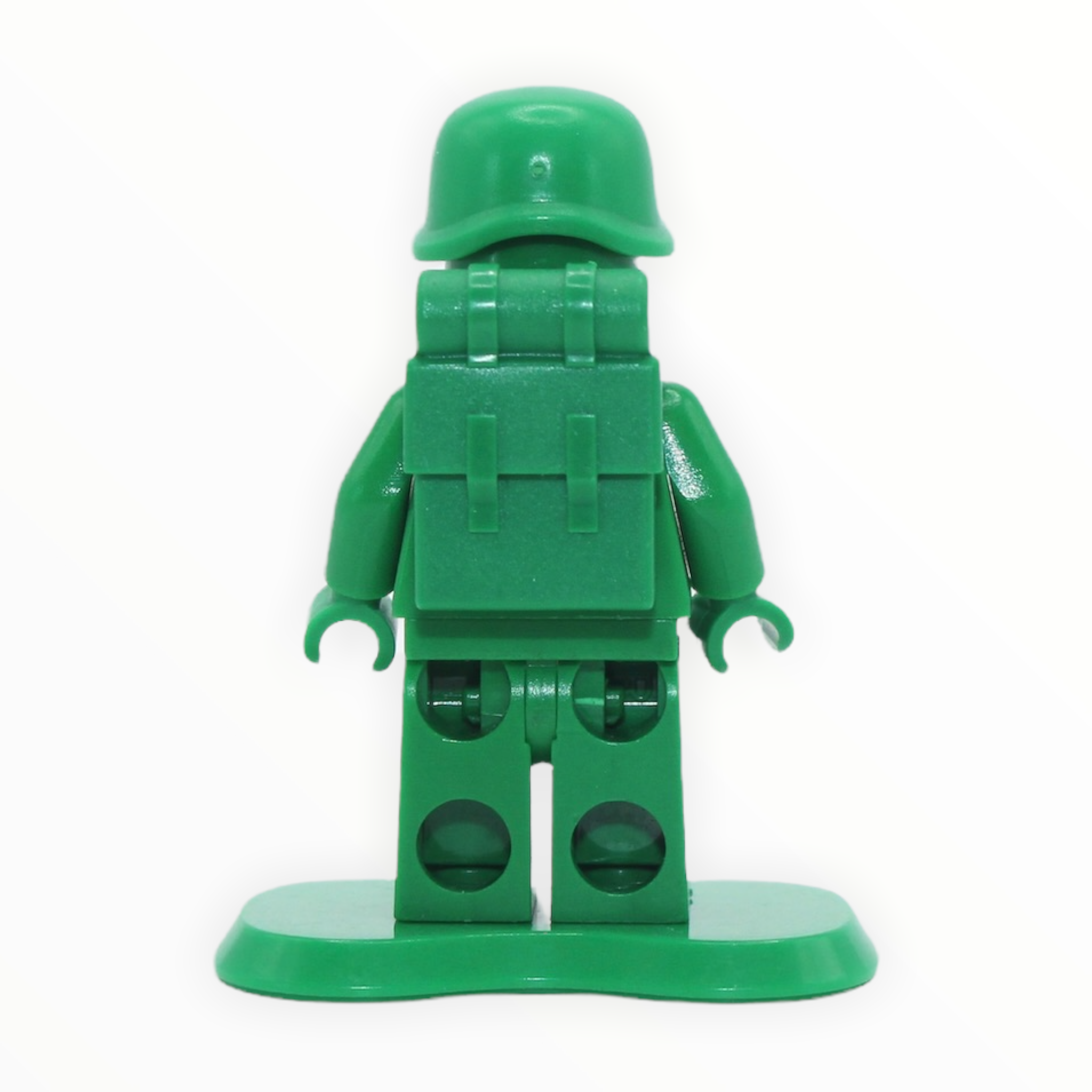 Green Army Man (Toy Story, with green backpack and green stand)