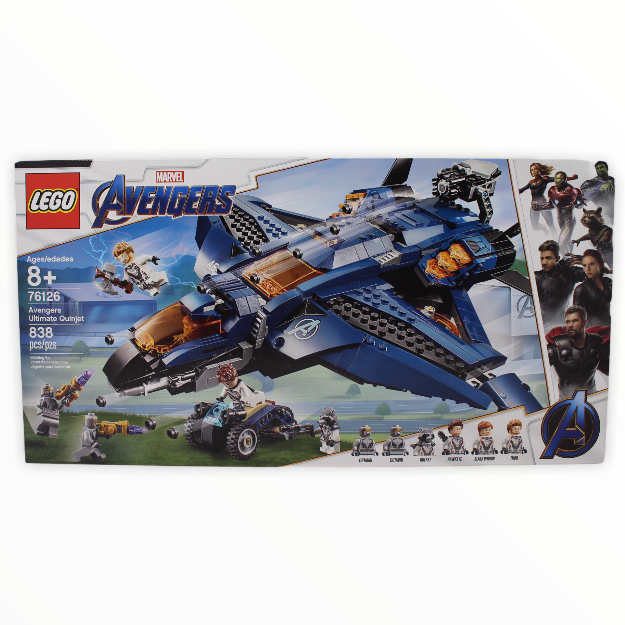 Retired Set 76126 Marvel Avengers Ultimate Quinjet