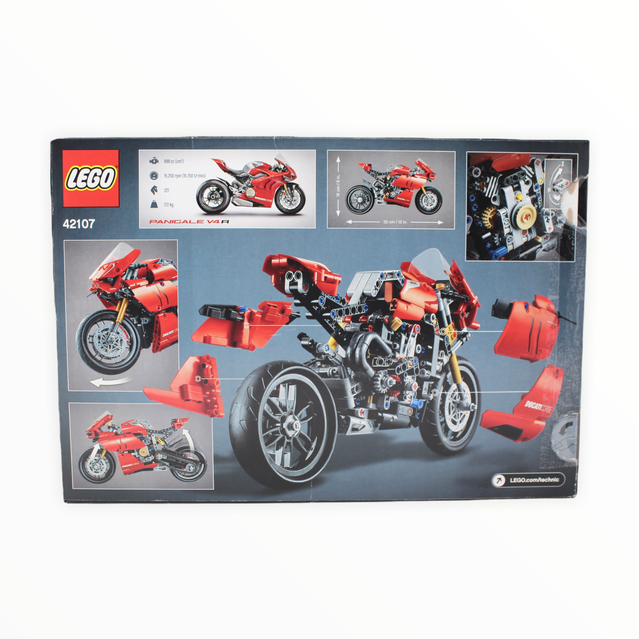 Certified Used Set 42107 Technic Ducati Panigale V4 R