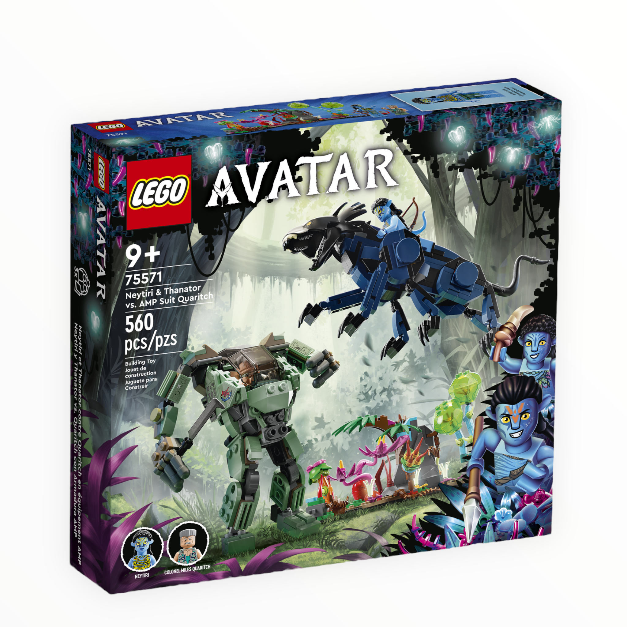 75571 Avatar Neytiri & Thanator vs AMP Suit Quaritch