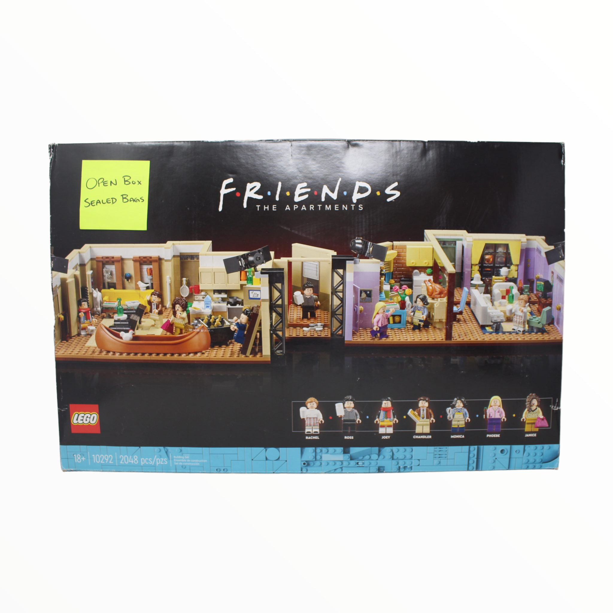 Certified Used Set 10292 LEGO The Friends Apartments (open box, sealed bags)