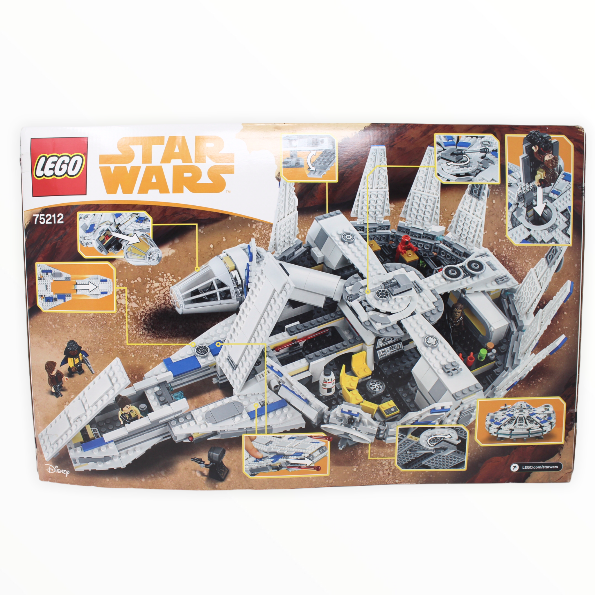 Certified Used Set 75212 Star Wars Kessel Run Millennium Falcon