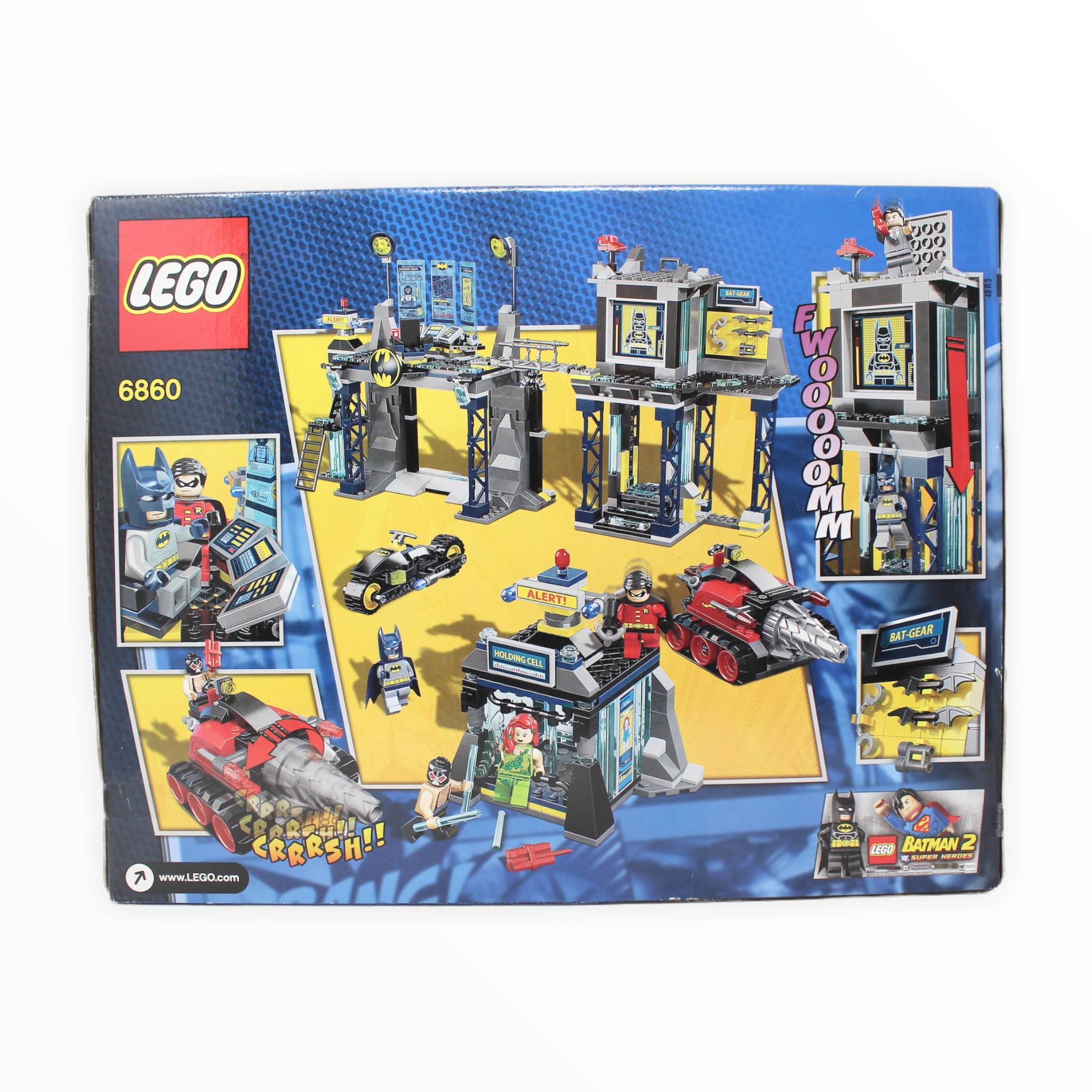 Retired Set 6860 DC Super Heroes The Batcave