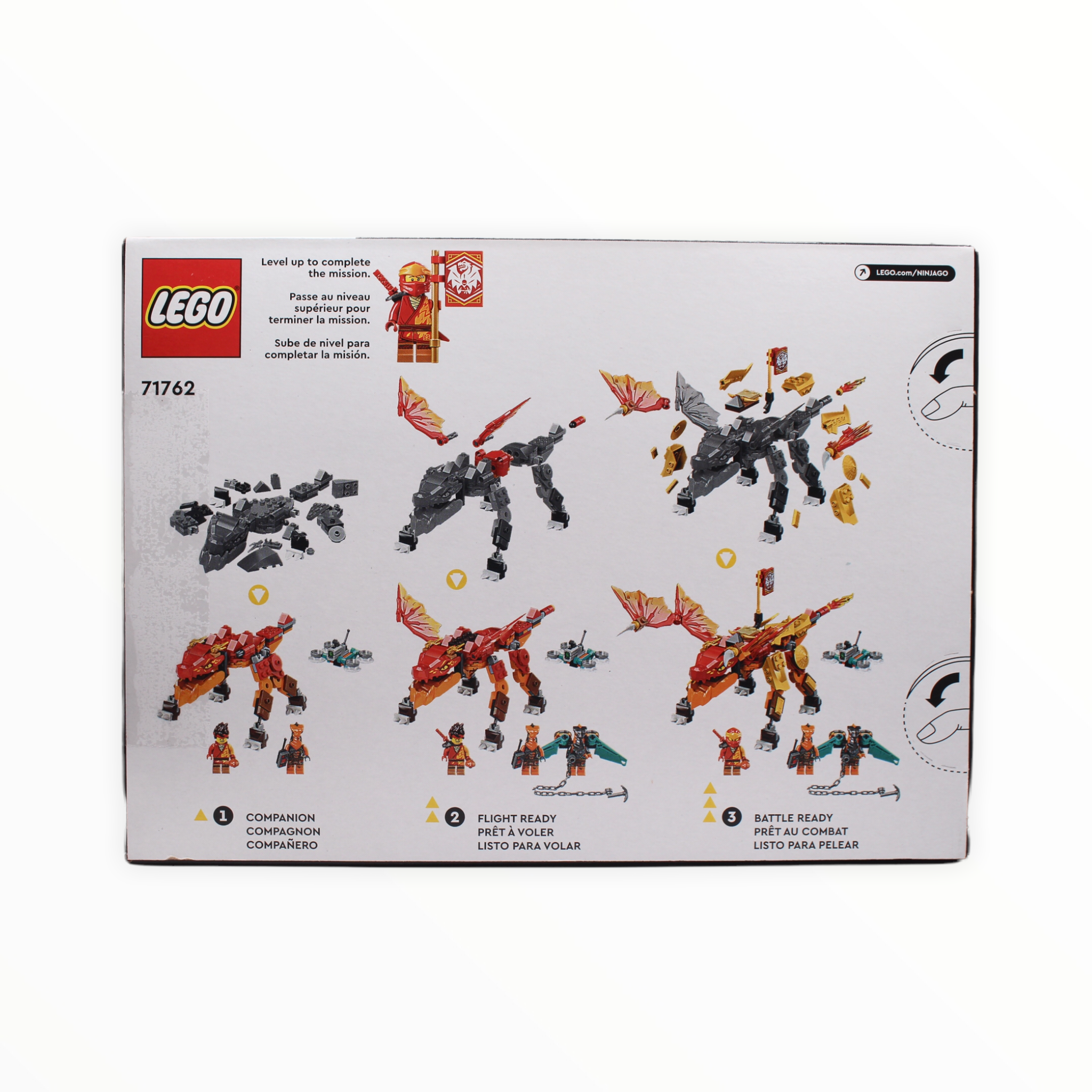Certified Used Set 71762 Ninjago Kai’s Fire Dragon EVO