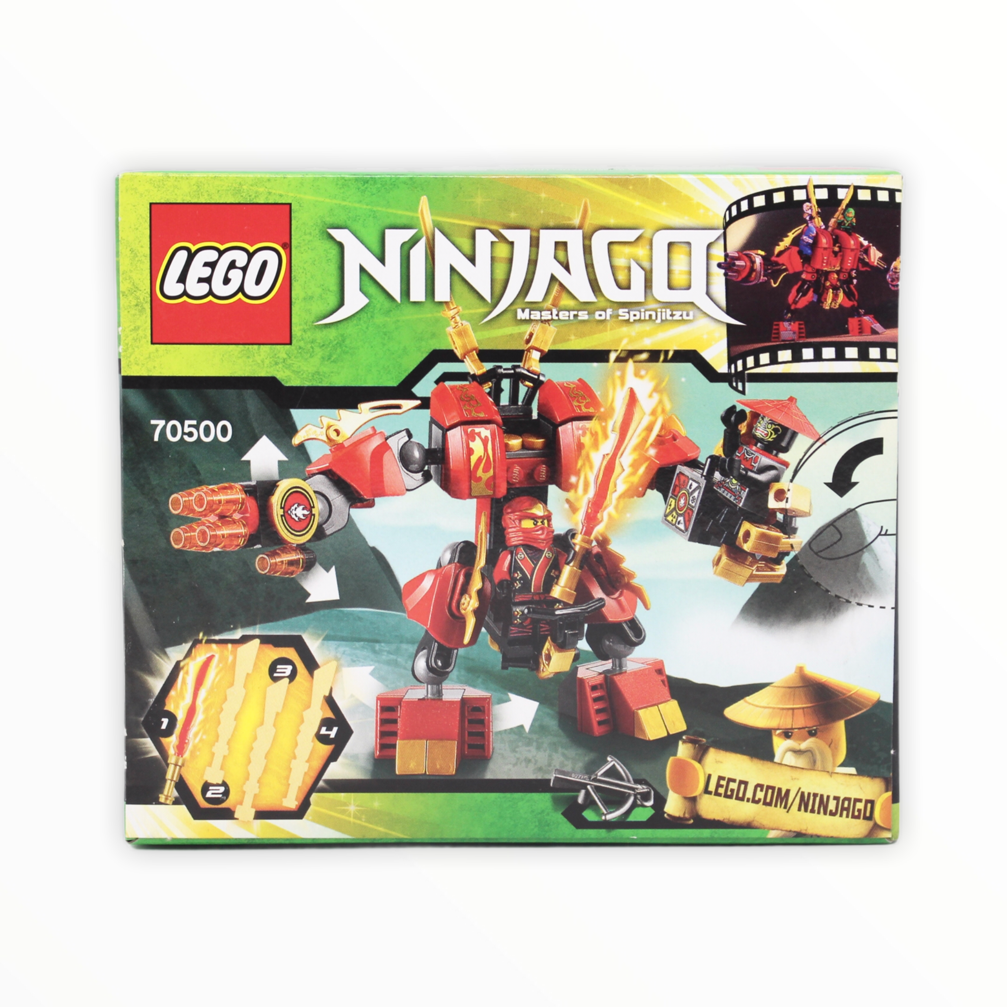 Retired Set 70500 Ninjago Kai’s Fire Mech