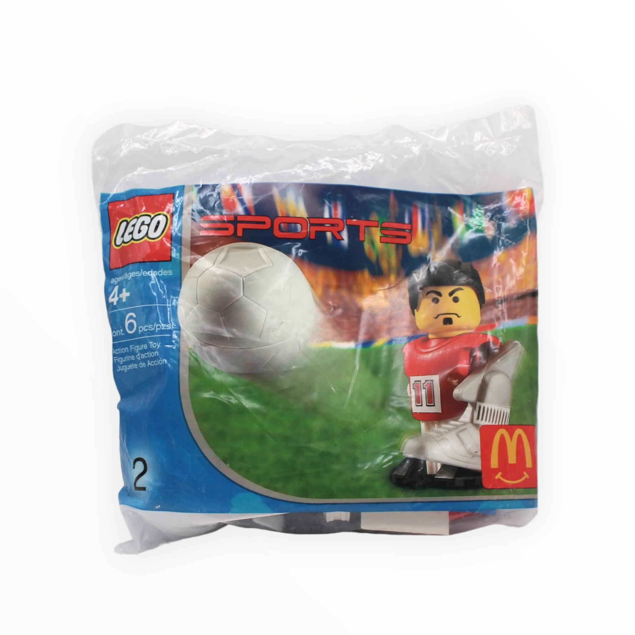 Polybag 7924 LEGO McDonald's Sports Set Number Red Soccer Player
