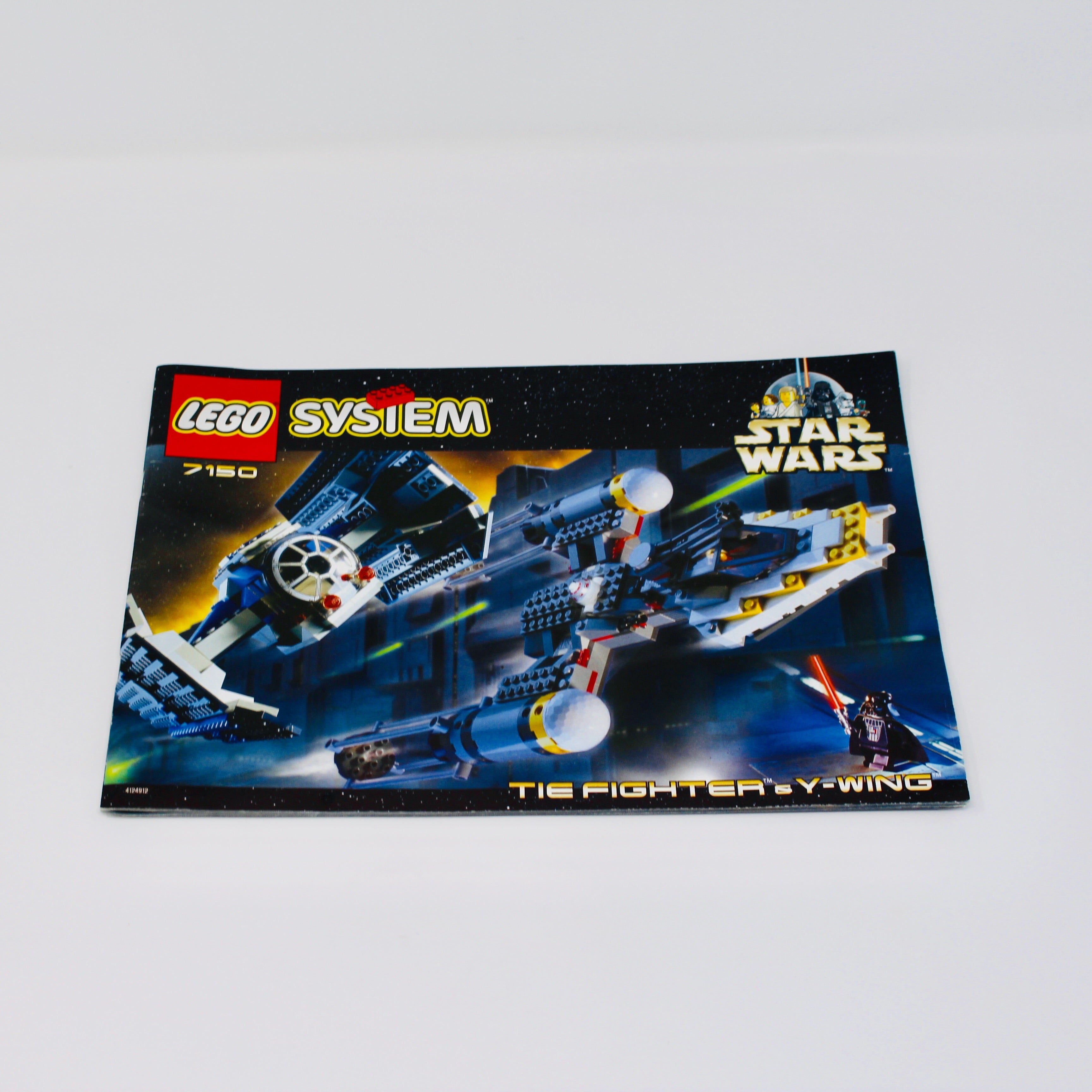Used Set 7150 Star Wars TIE Fighter & Y-Wing