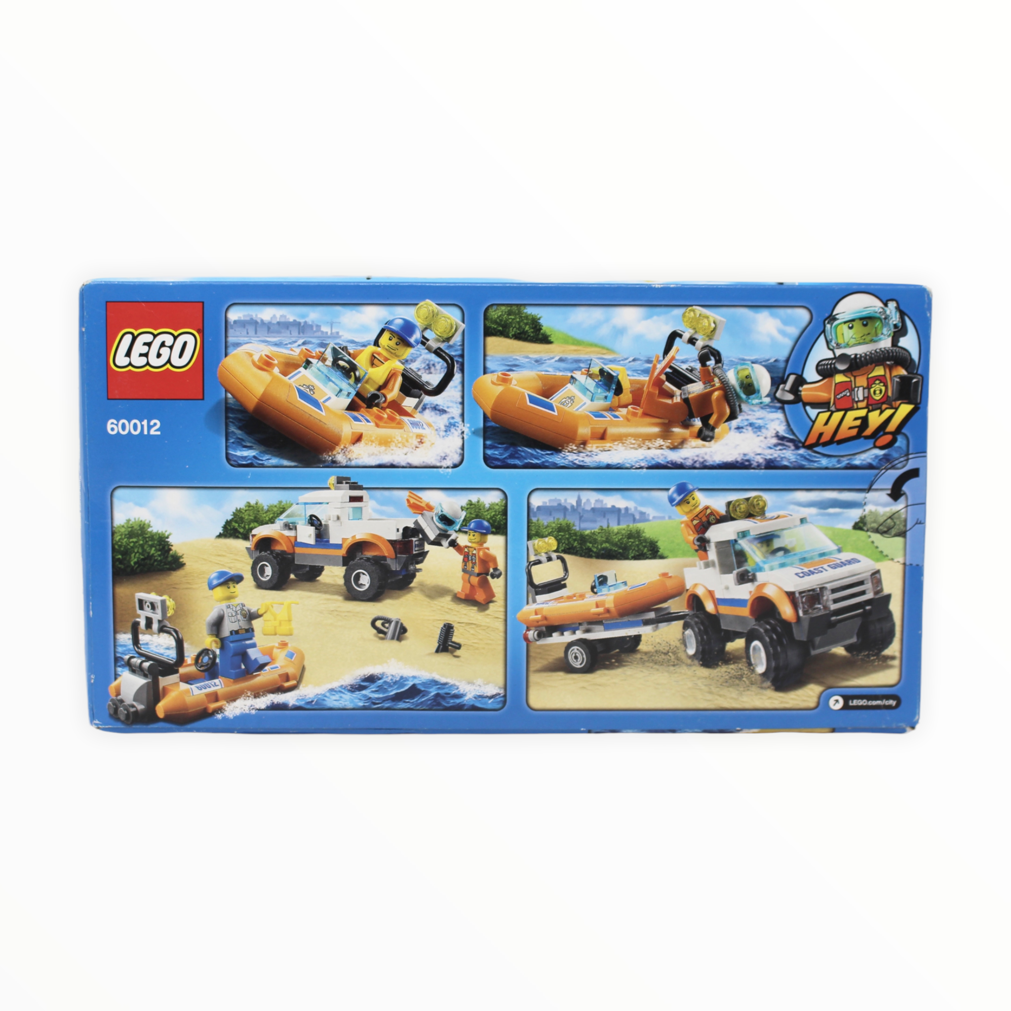 Retired Set 60012 City 4x4 & Diving Boat